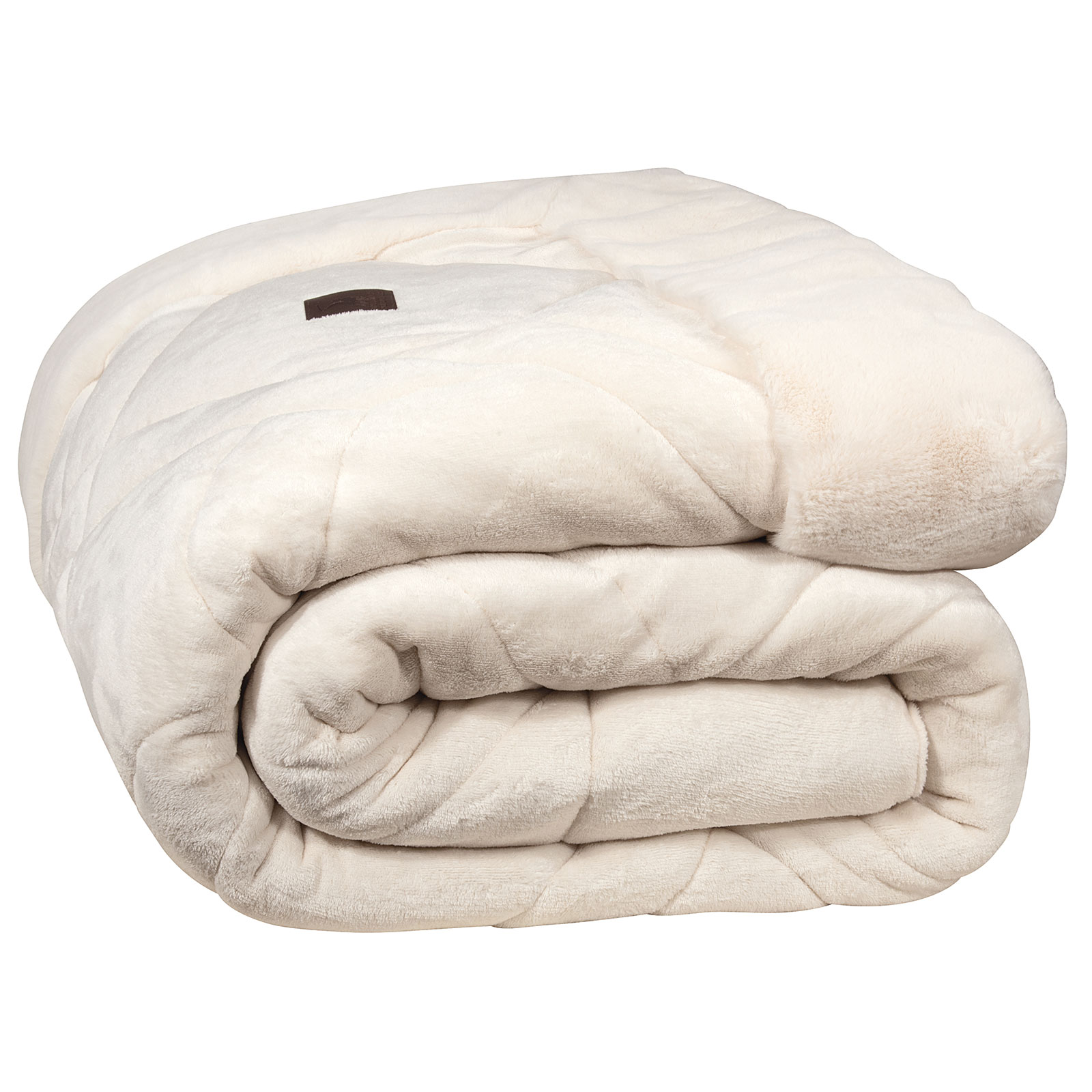 GREENWICH POLO CLUB ΚΟΥΒΕΡΤΟΠΑΠΛΩΜΑ RABBIT FAUX FUR PREMIUM 4461 IVORY