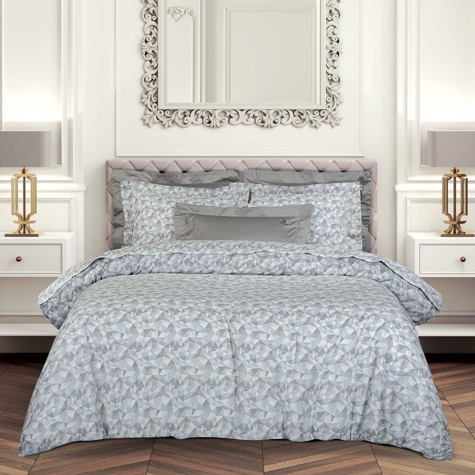 GREENWICH POLO CLUB ΣΕΝΤΟΝΙ KING 260X280 LOFT 2378 BEIGE, GREY