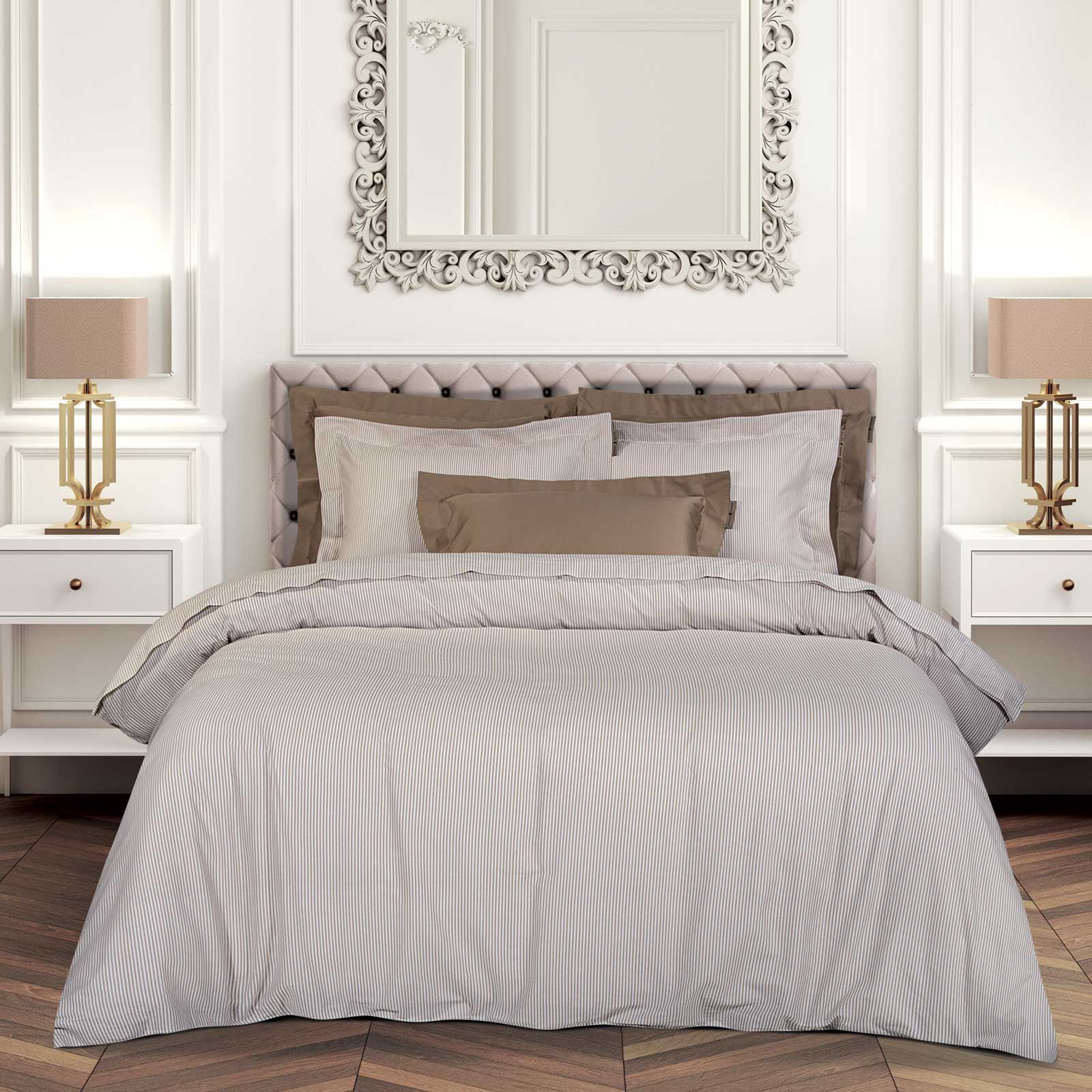 GREENWICH POLO CLUB ΣΕΝΤΟΝΙ KING 260X280 LOFT 2389 TAUPE