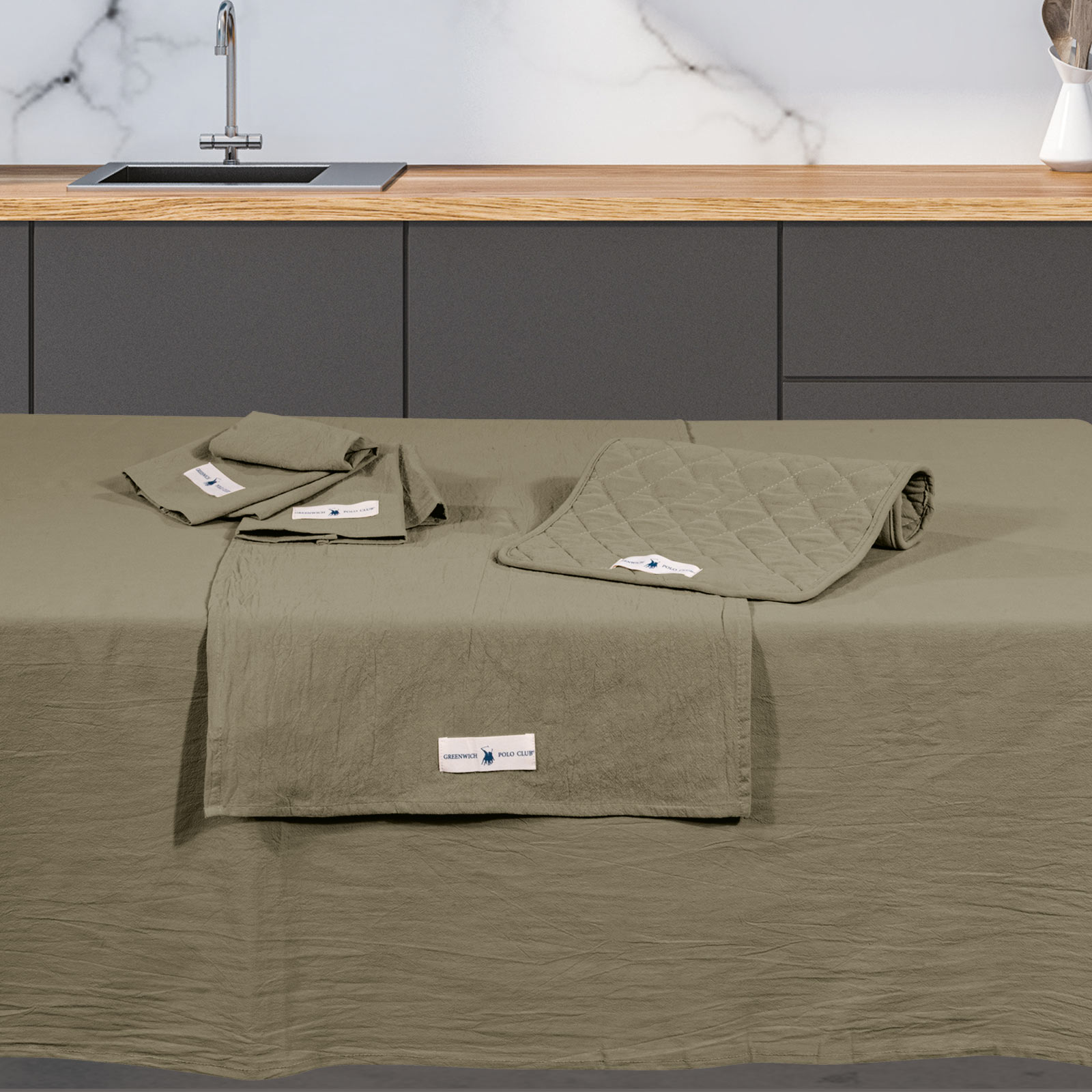 GREENWICH POLO CLUB ΤΡΑΠΕΖΟΜΑΝΤΗΛΟ 140Χ180 2640