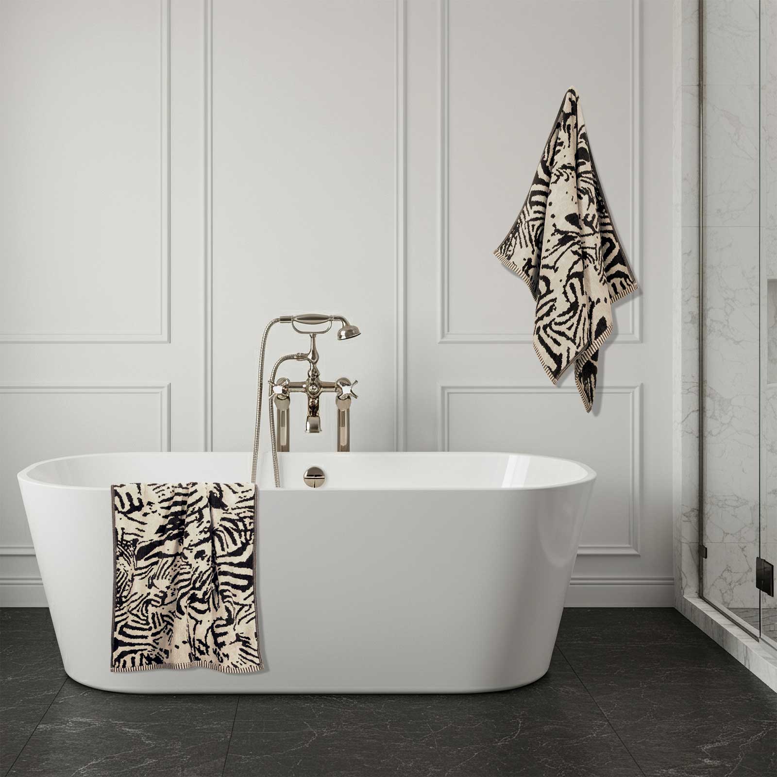 GREENWICH POLO CLUB ΣΕΤ ΠΕΤΣΕΤΕΣ 3 ΤΕΜΑΧΙΩΝ ESSENTIAL 4087 BLACK, TAUPE