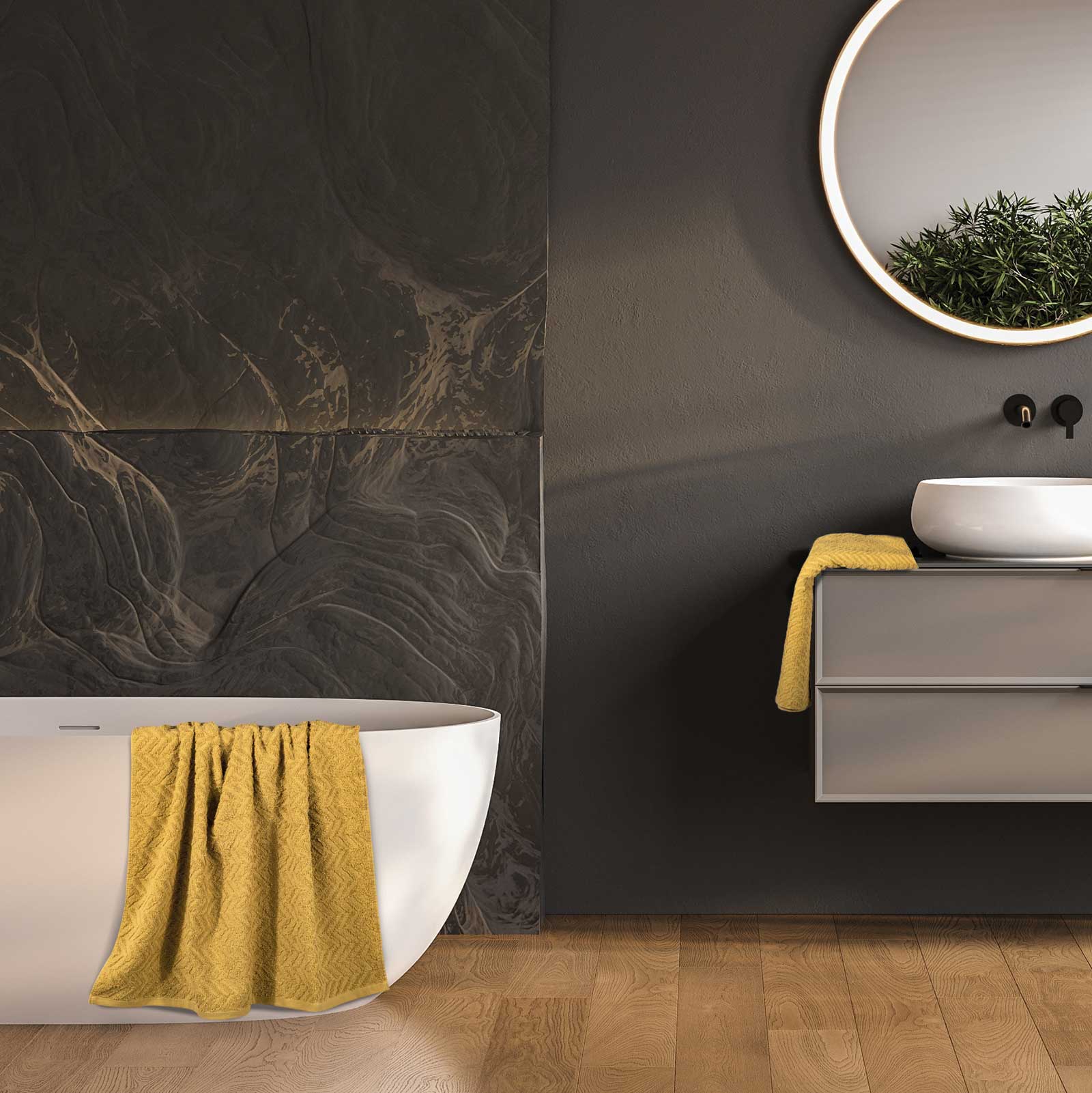 GREENWICH POLO CLUB ΣΕΤ ΠΕΤΣΕΤΕΣ 3 ΤΕΜΑΧΙΩΝ COZY 4098 OLIVE