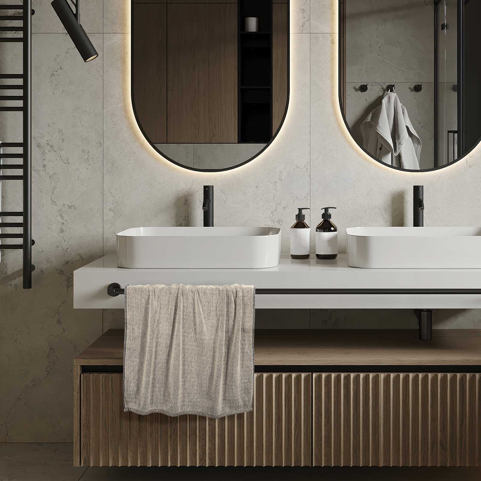 GREENWICH POLO CLUB ΣΕΤ ΠΕΤΣΕΤΕΣ 3 ΤΕΜΑΧΙΩΝ COZY 4126 BLACK