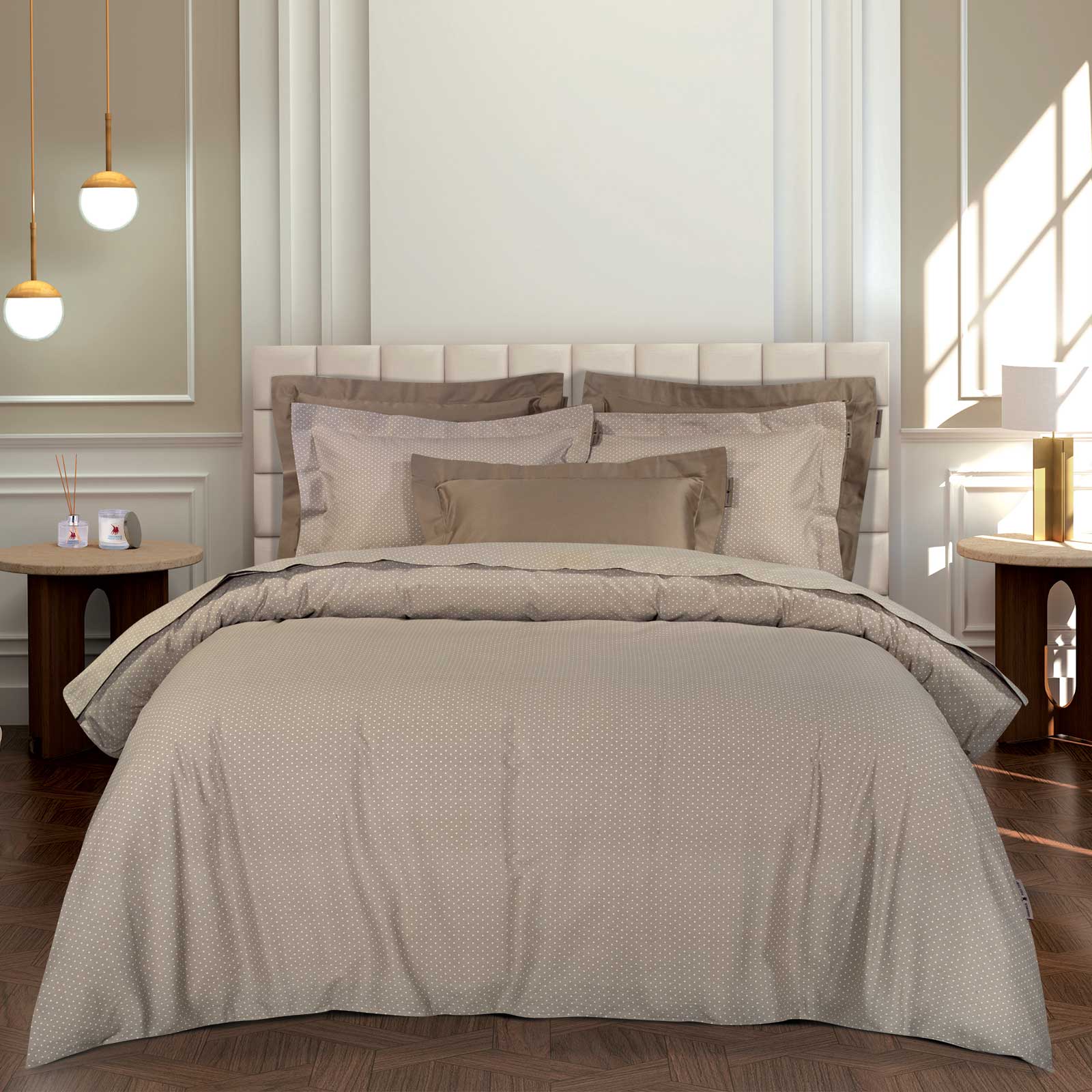 GREENWICH POLO CLUB ΖΕΥΓΟΣ ΜΑΞΙΛΑΡΟΘΗΚΕΣ LOFT 2392 TAUPE