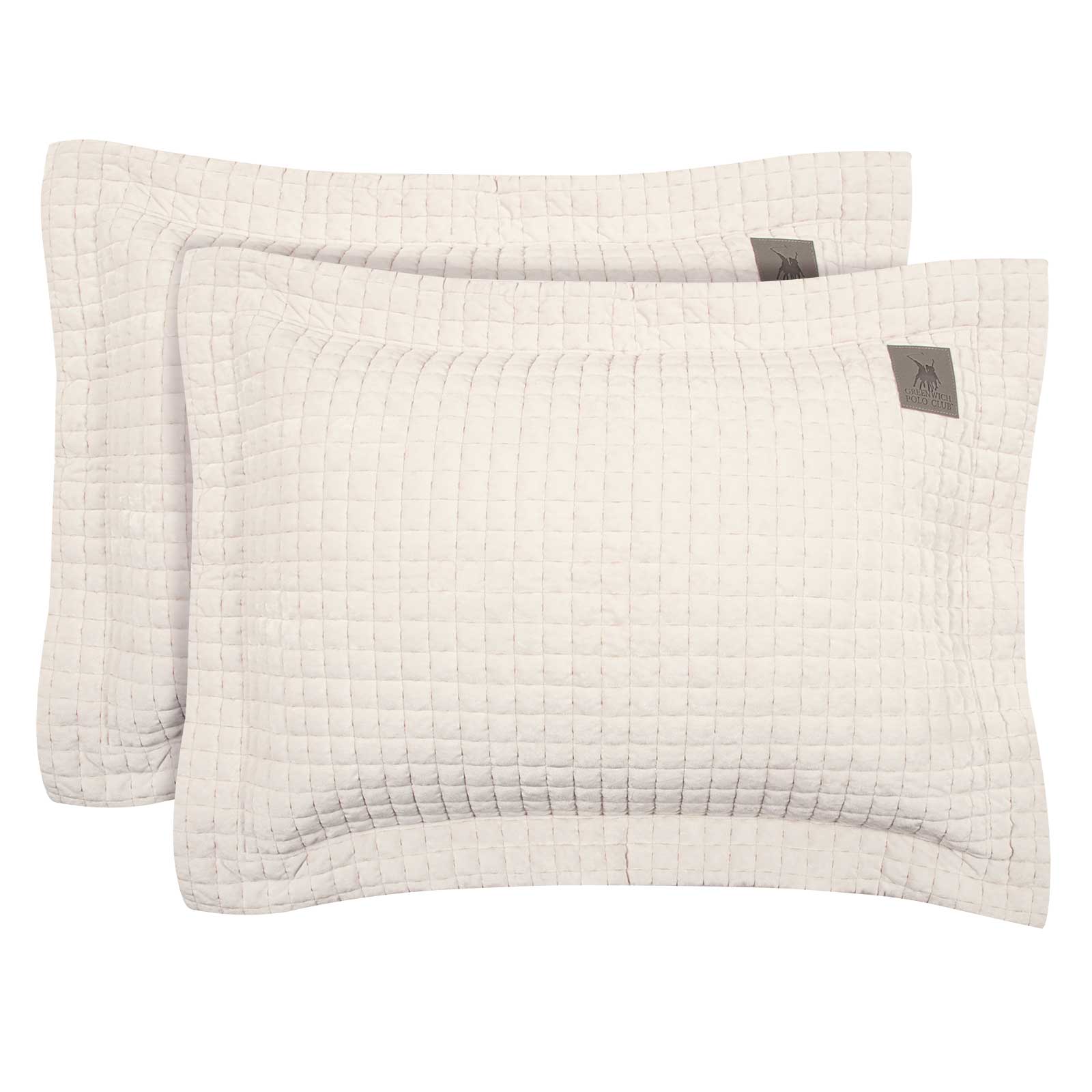 GREENWICH POLO CLUB ΖΕΥΓΟΣ ΜΑΞΙΛΑΡΟΘΗΚΕΣ CLASSIC 4429 IVORY