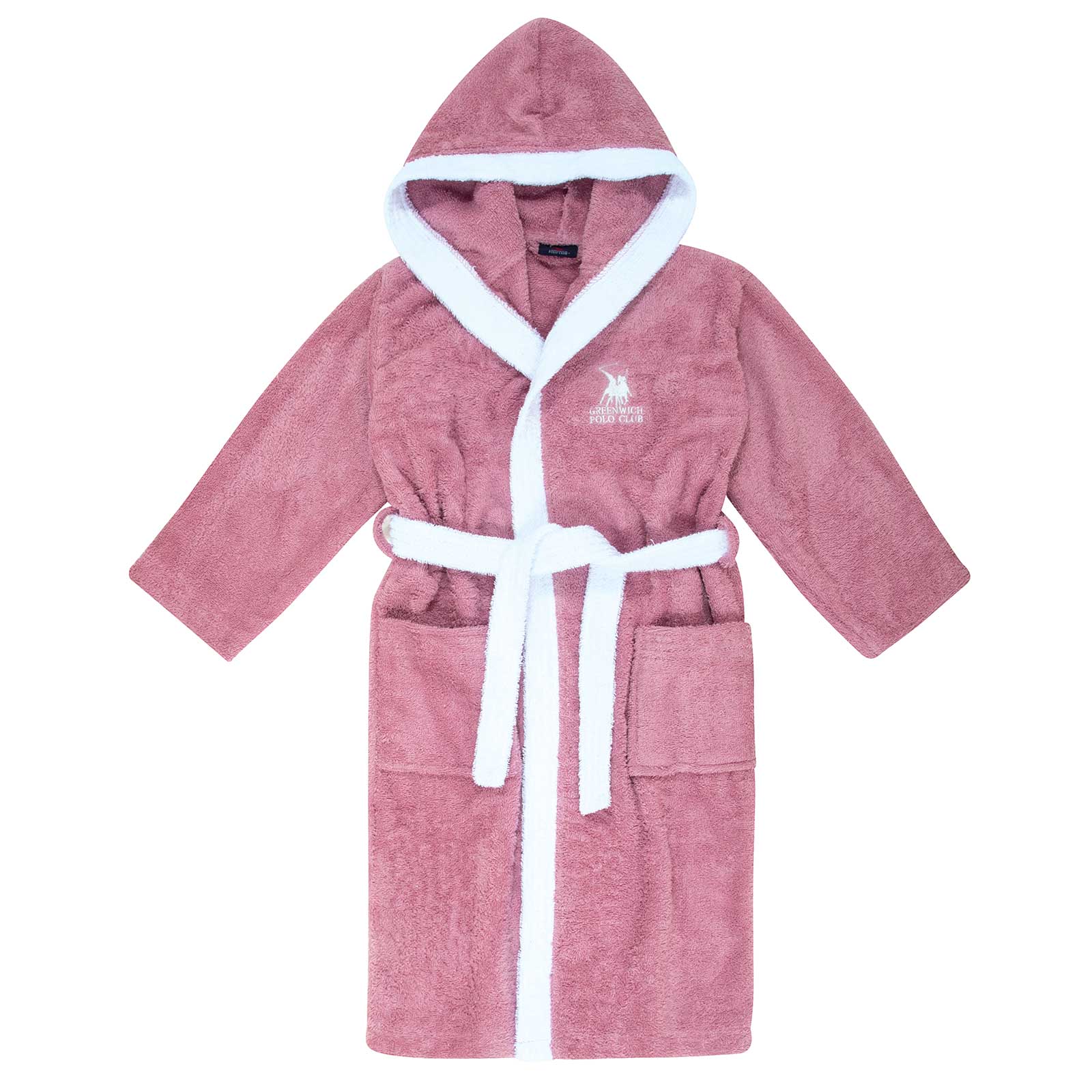 Μπουρνούζι Παιδικό Greenwich Polo Club Essential 8619 Pink