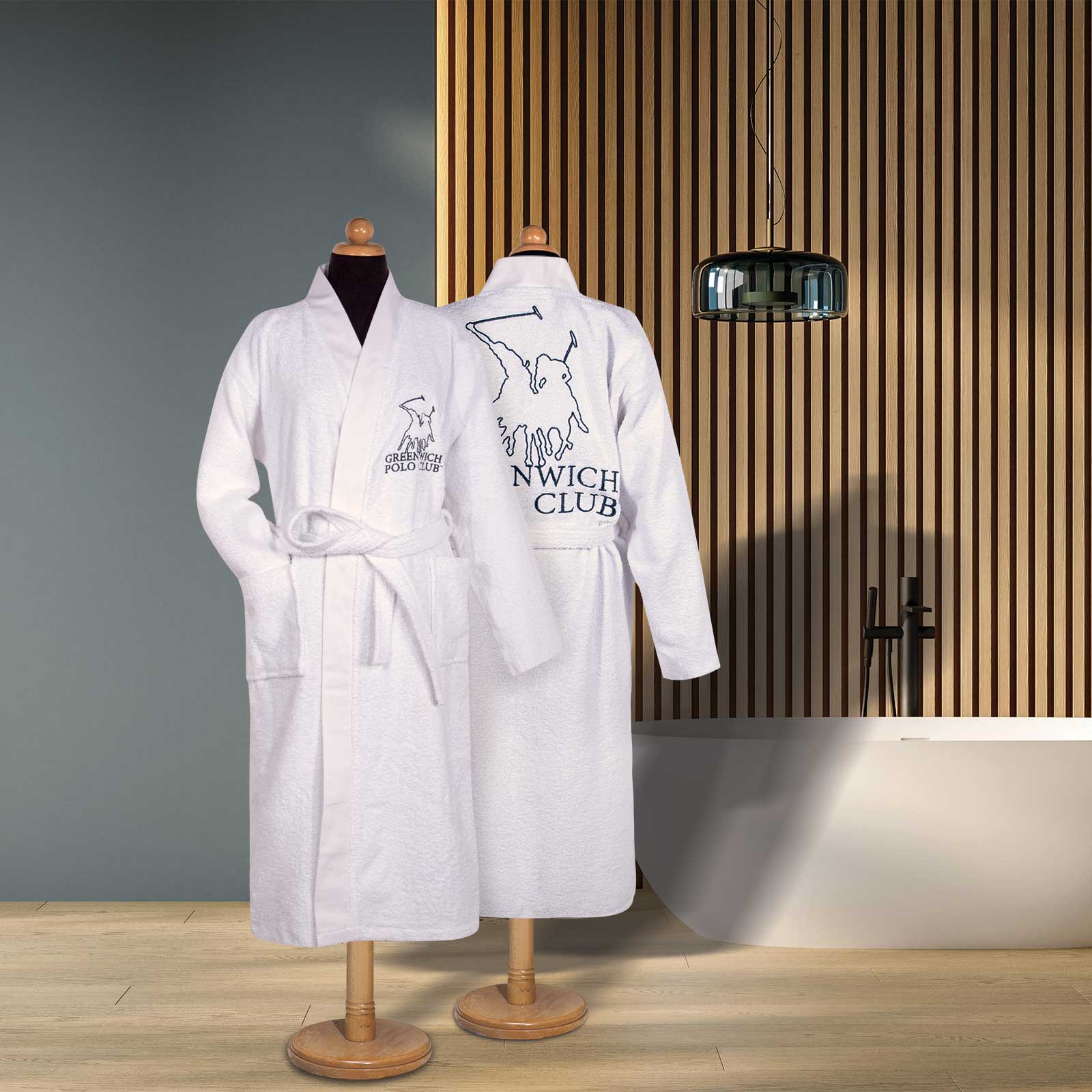 GREENWICH POLO CLUB ΜΠΟΥΡΝΟΥΖΙ X-LARGE ESSENTIAL 3211 WHITE