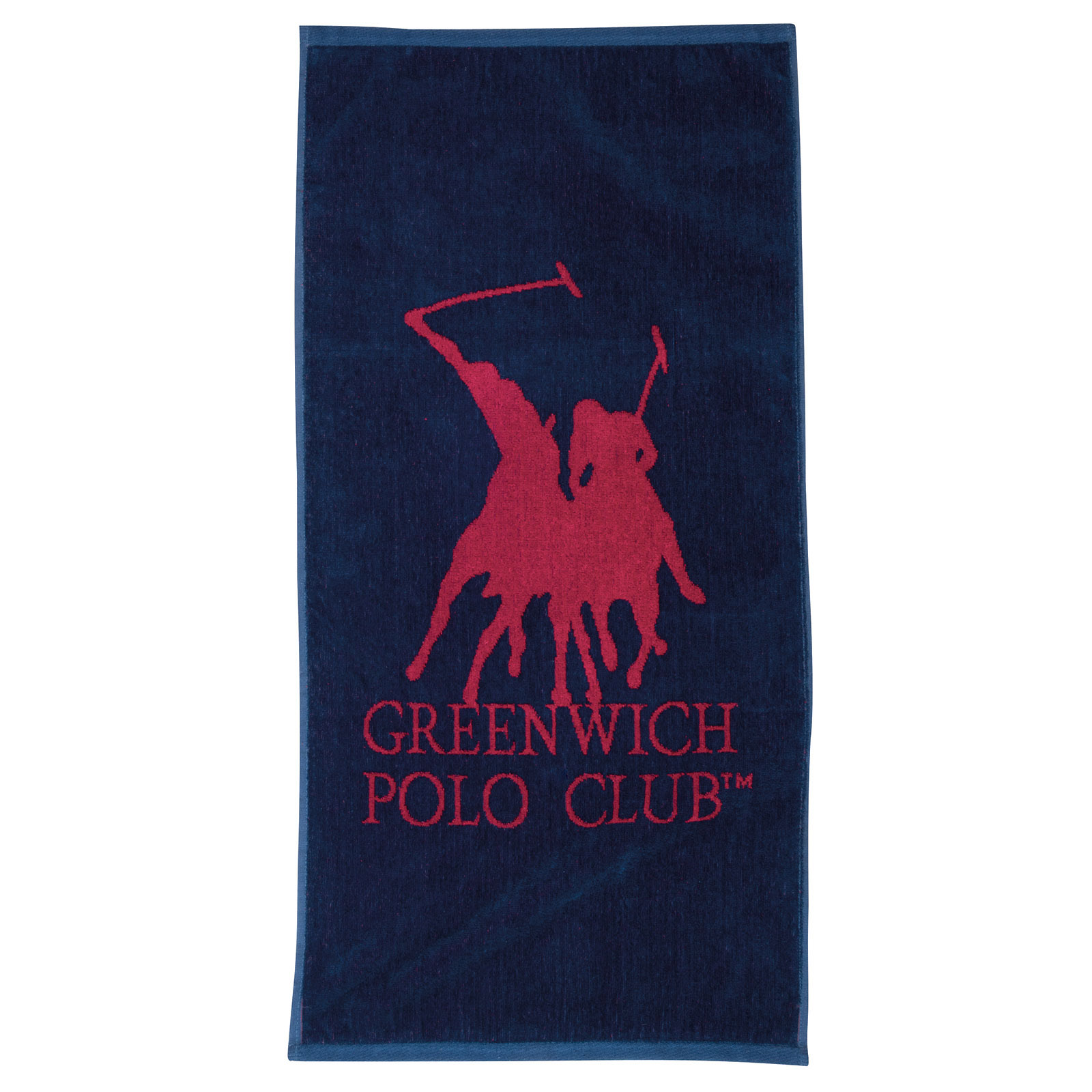 GREENWICH POLO CLUB ΠΕΤΣΕΤΑ ΓΥΜΝΑΣΤΗΡΙΟΥ 45X90 3033 ΚΟΚΚΙΝΟ, ΜΠΛΕ