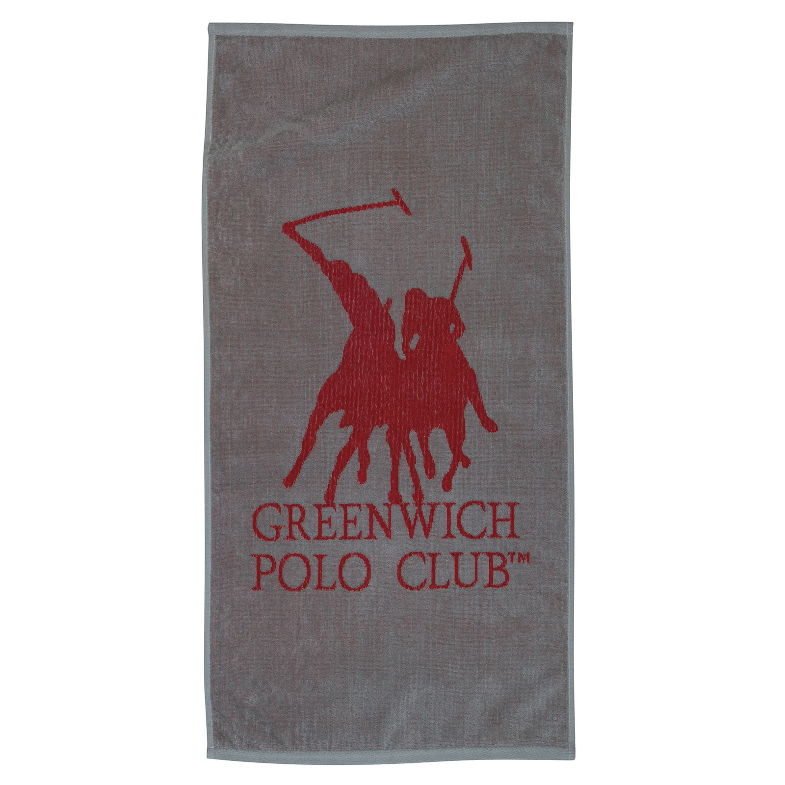GREENWICH POLO CLUB ΠΕΤΣΕΤΑ ΓΥΜΝΑΣΤΗΡΙΟΥ 45X90 3036 ΓΚΡΙ, ΚΟΚΚΙΝΟ