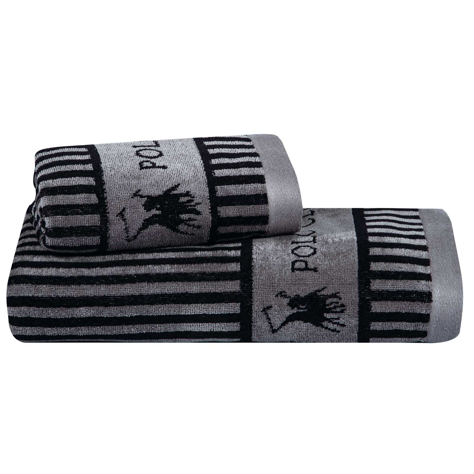 GREENWICH POLO CLUB ΠΕΤΣΕΤΑ ΠΡΟΣΩΠΟΥ 50X90 LOFT 4143 DARK GREY