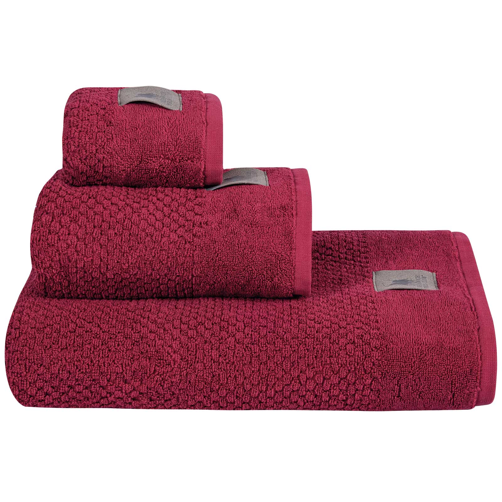 GREENWICH POLO CLUB ΠΕΤΣΕΤΑ ΜΠΑΝΙΟΥ 80Χ160 PREMIUM 4122 BORDEAUX