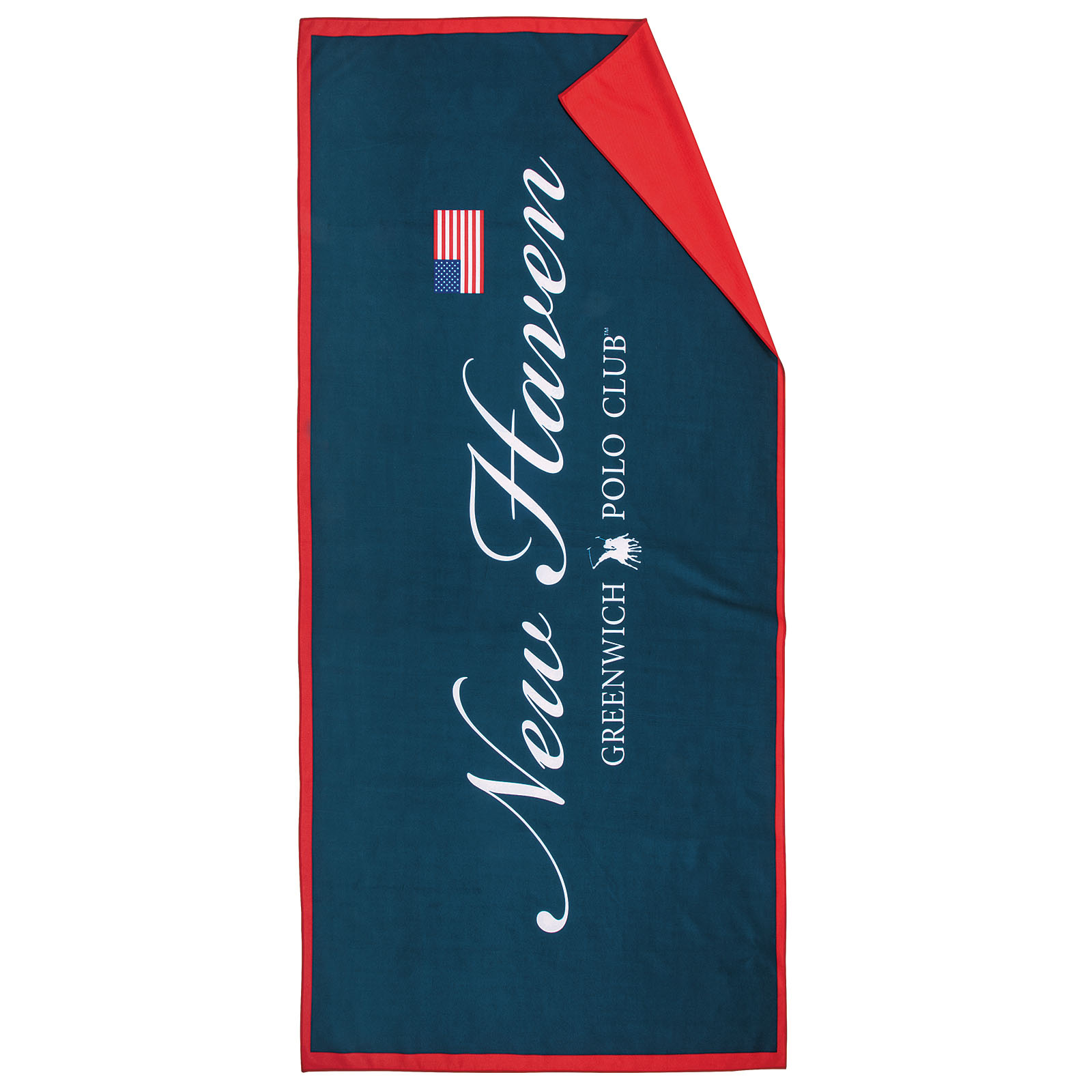 Πετσέτα Θαλάσσης 80x170 Greenwich Polo Club 4025 Blue-Red