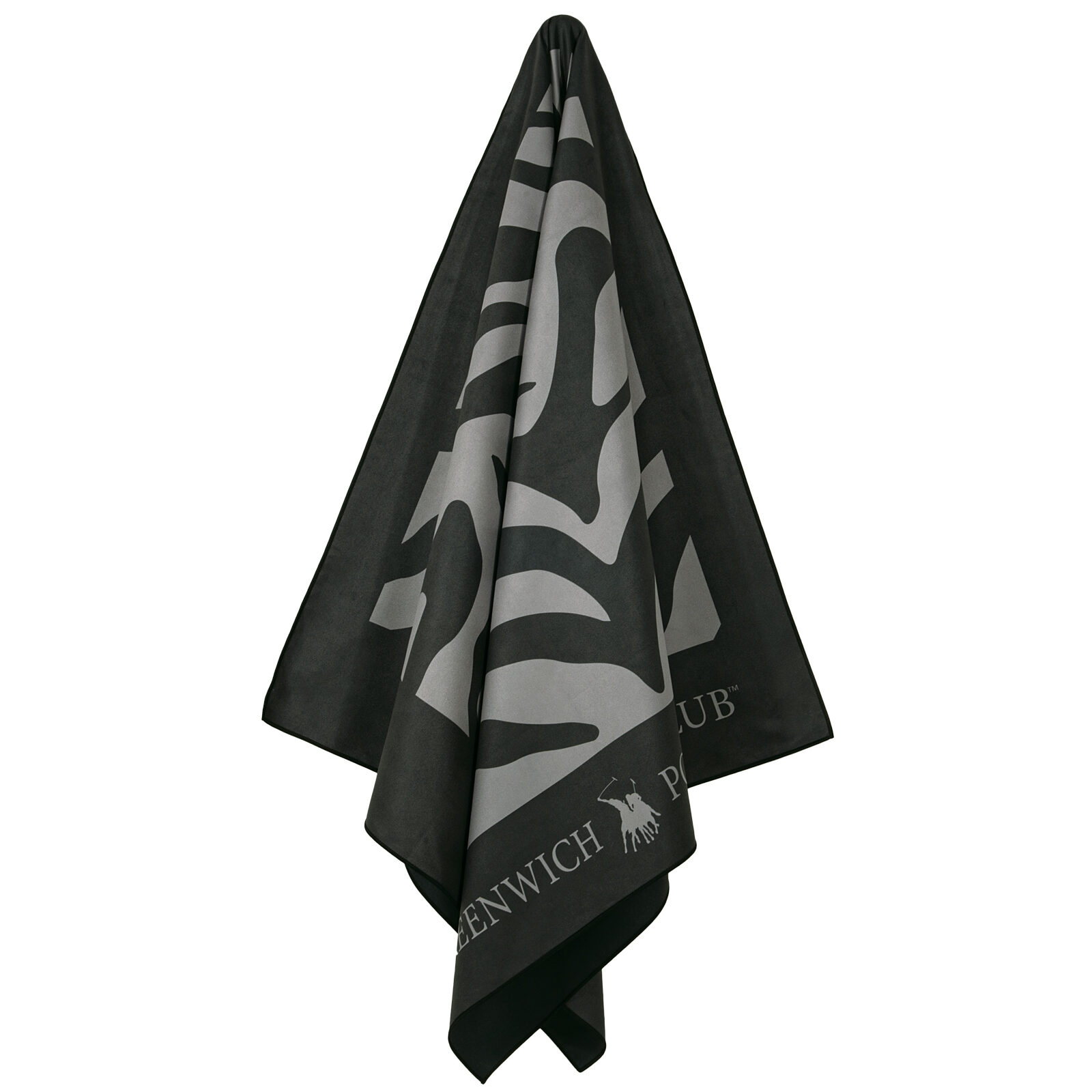 GREENWICH POLO CLUB ΠΕΤΣΕΤΑ ΘΑΛΑΣΣΗΣ 80Χ170 ESSENTIAL 5204 BLACK, GREY