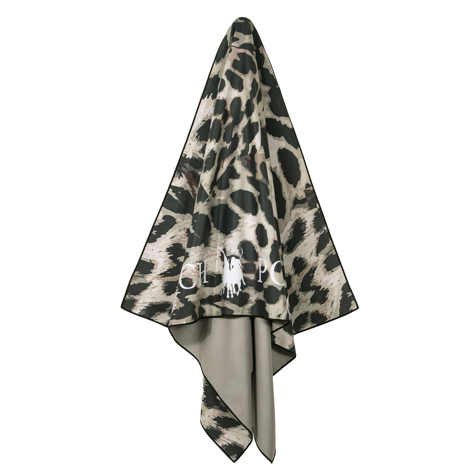 GREENWICH POLO CLUB ΠΕΤΣΕΤΑ ΘΑΛΑΣΣΗΣ 80Χ170 ESSENTIAL 5205 BLACK, TAUPE