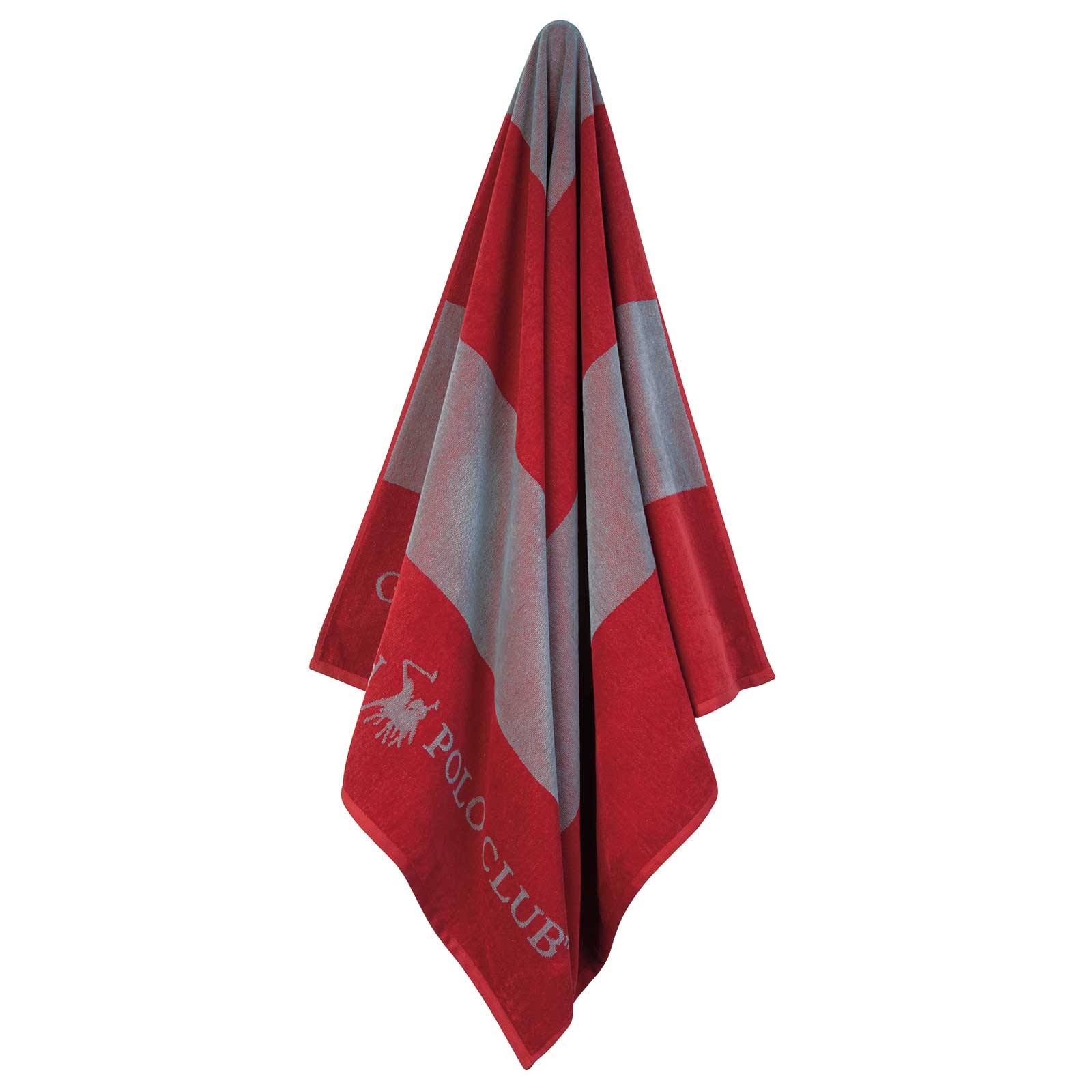 GREENWICH POLO CLUB ΠΕΤΣΕΤΑ ΘΑΛΑΣΣΗΣ 90Χ170 3788 ΓΚΡΙ, ΚΟΚΚΙΝΟ
