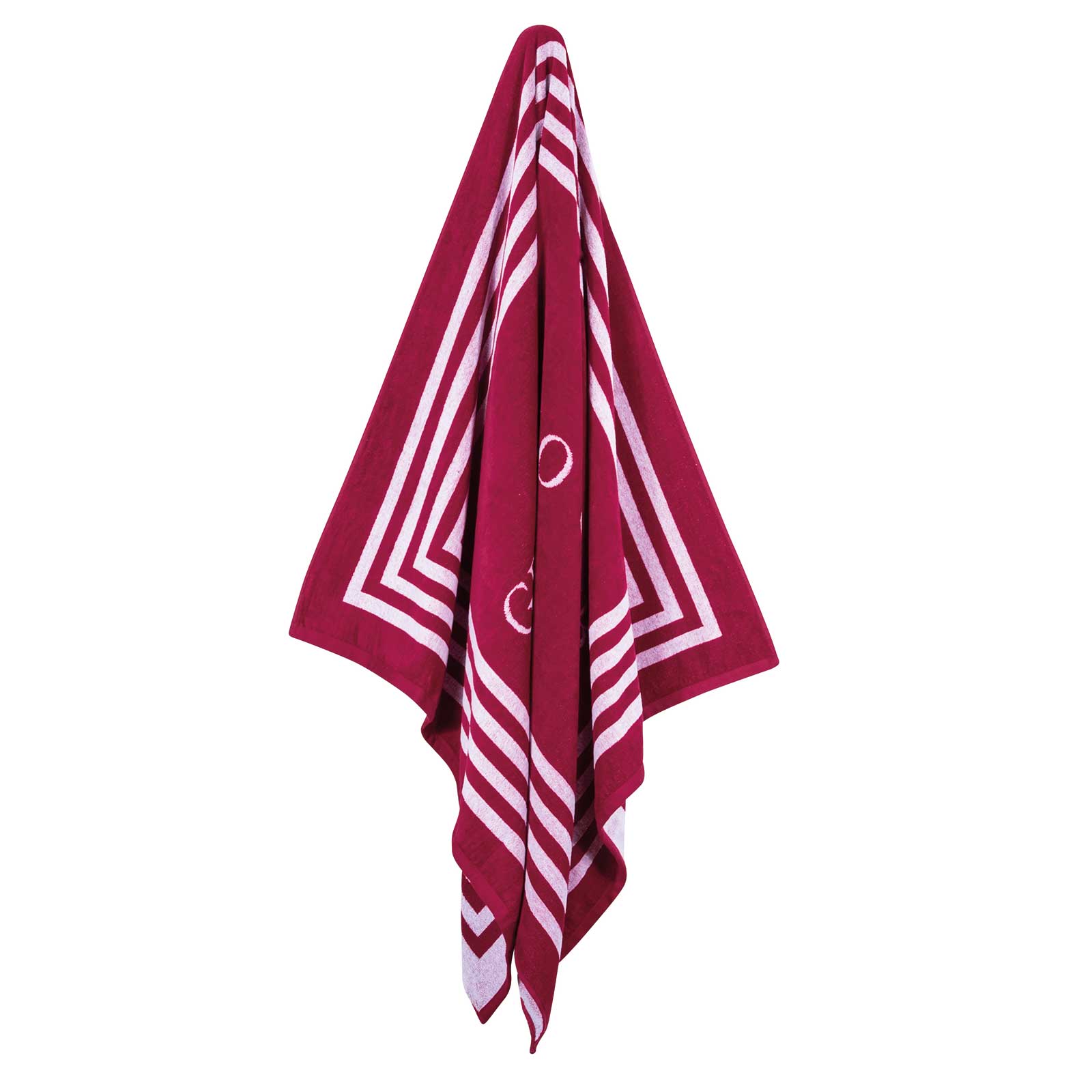 GREENWICH POLO CLUB ΠΕΤΣΕΤΑ ΘΑΛΑΣΣΗΣ 90Χ170 4055 RED, WHITE