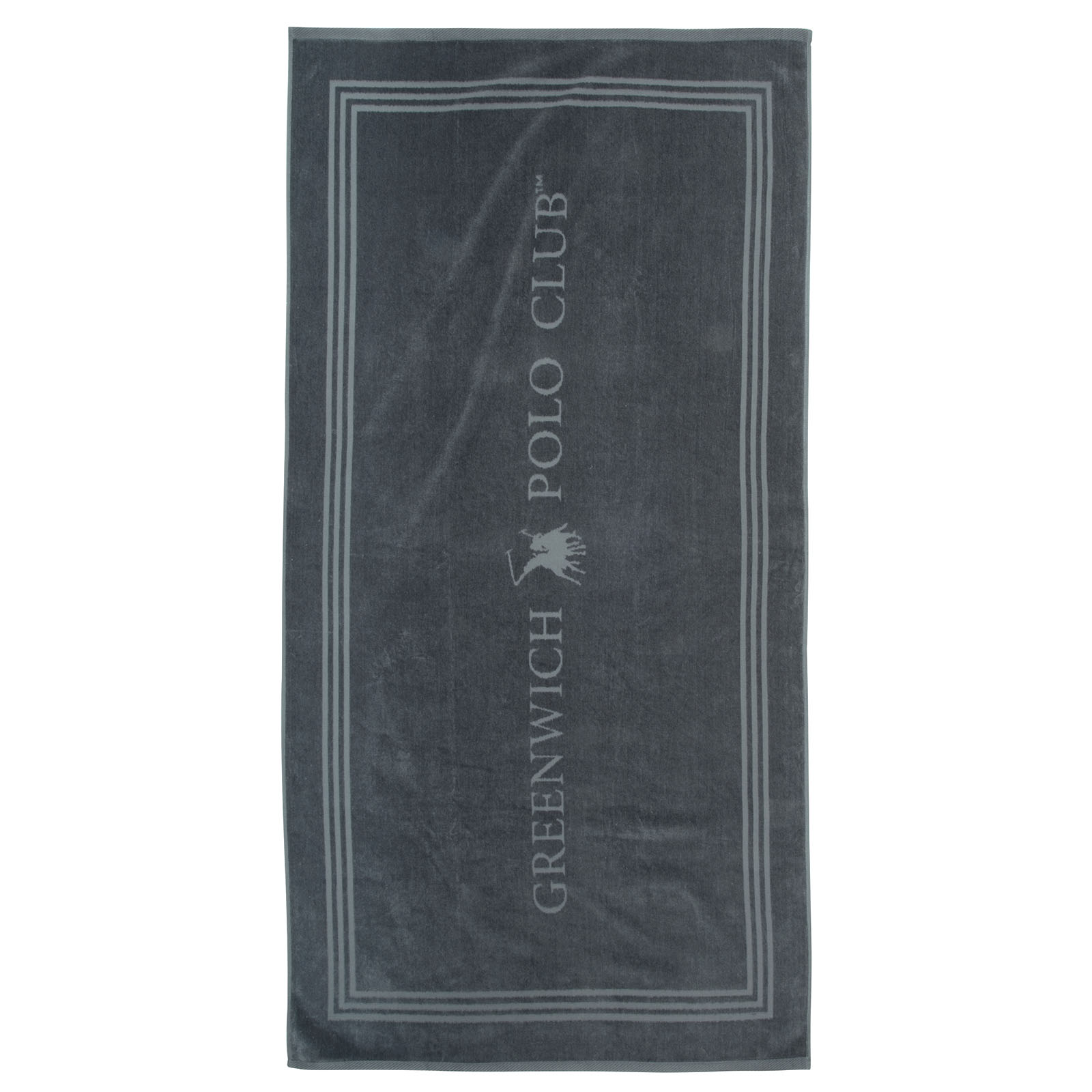 GREENWICH POLO CLUB ΠΕΤΣΕΤΑ ΘΑΛΑΣΣΗΣ 90Χ170 4063 DARK GREY