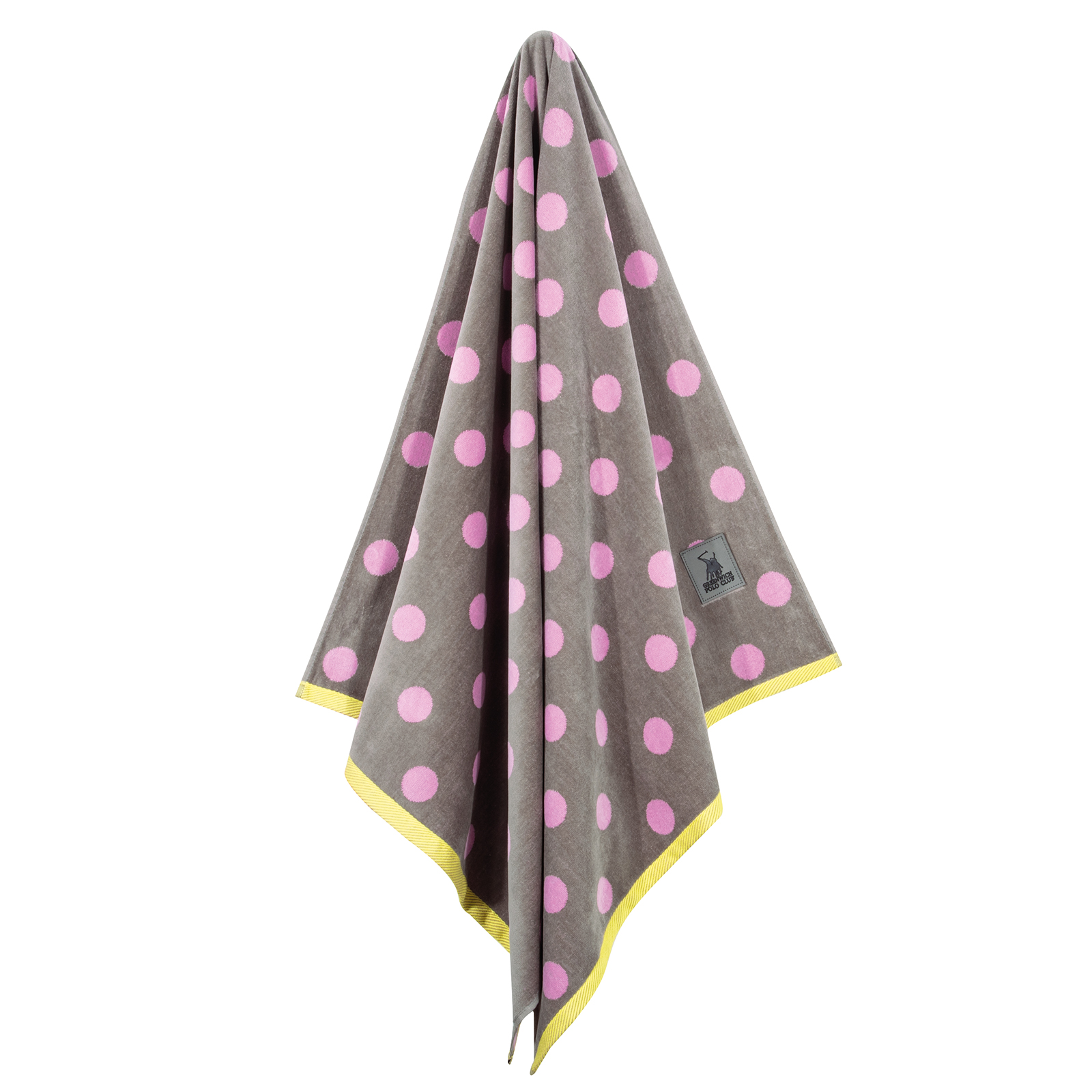 GREENWICH POLO CLUB ΠΕΤΣΕΤΑ ΘΑΛΑΣΣΗΣ 90Χ170 4069 GREY, LIME