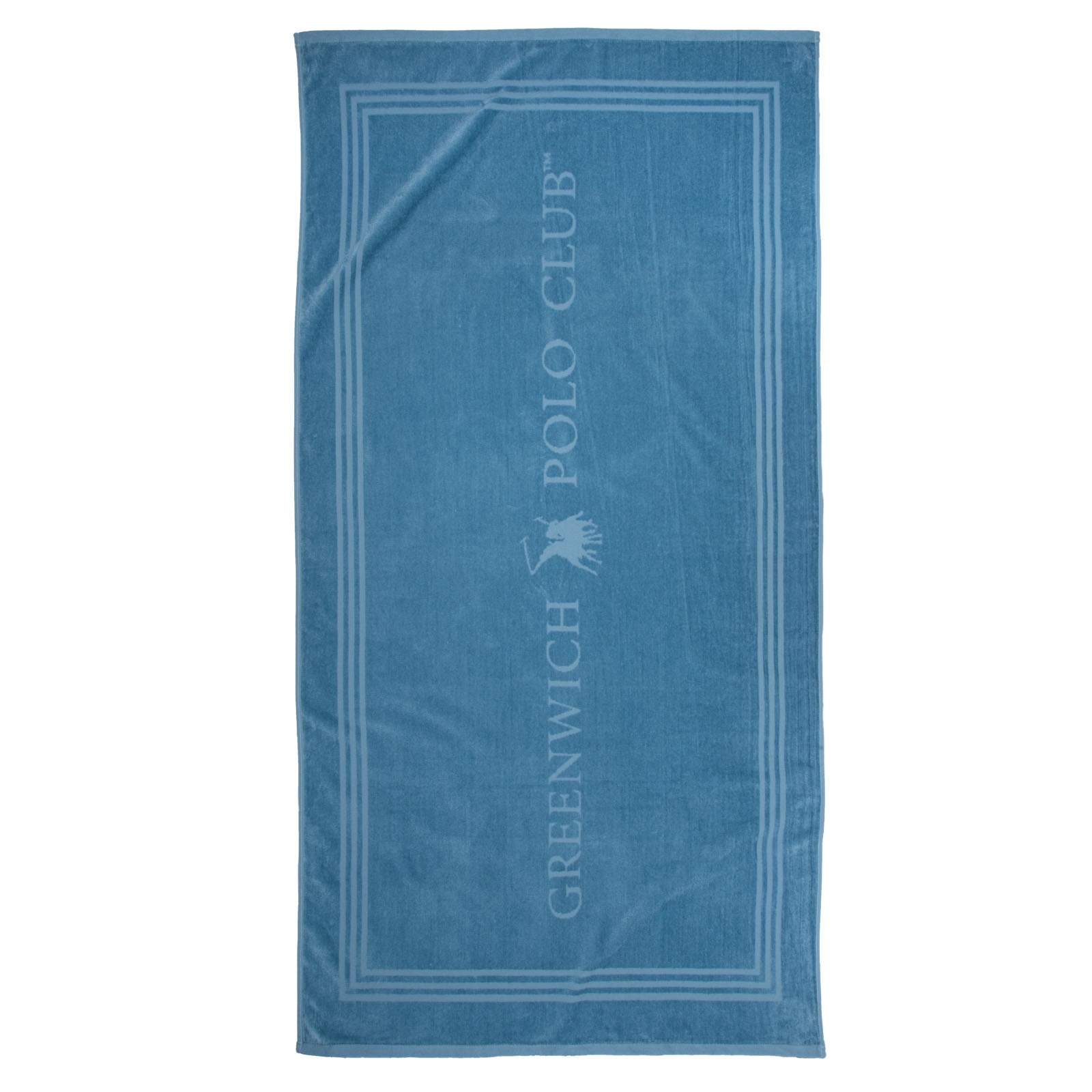GREENWICH POLO CLUB ΠΕΤΣΕΤΑ ΘΑΛΑΣΣΗΣ 90Χ170 ESSENTIAL 5201 DUSTY BLUE