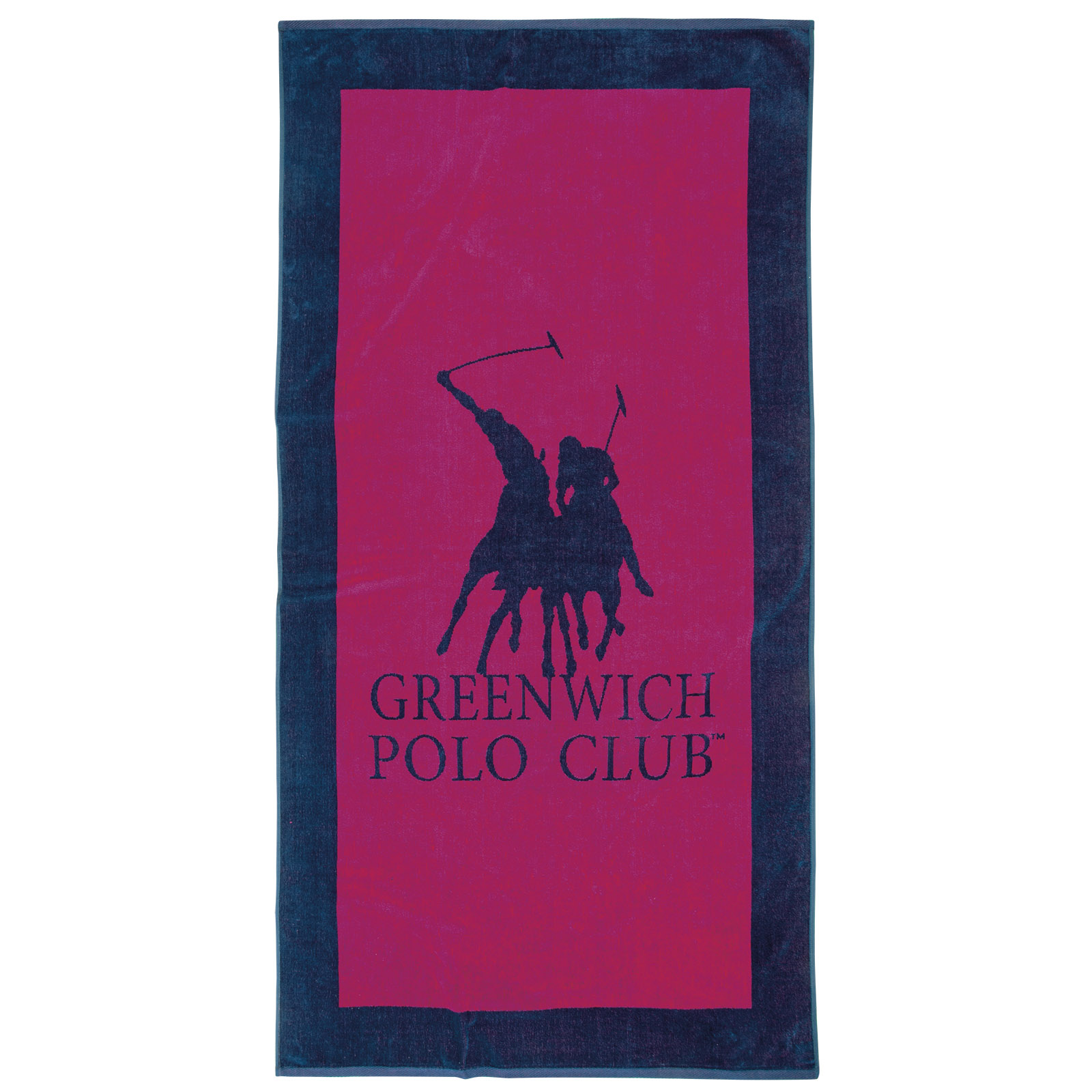 GREENWICH POLO CLUB ΠΕΤΣΕΤΑ ΘΑΛΑΣΣΗΣ 90Χ180 4002 BLUE, FUSCHIA