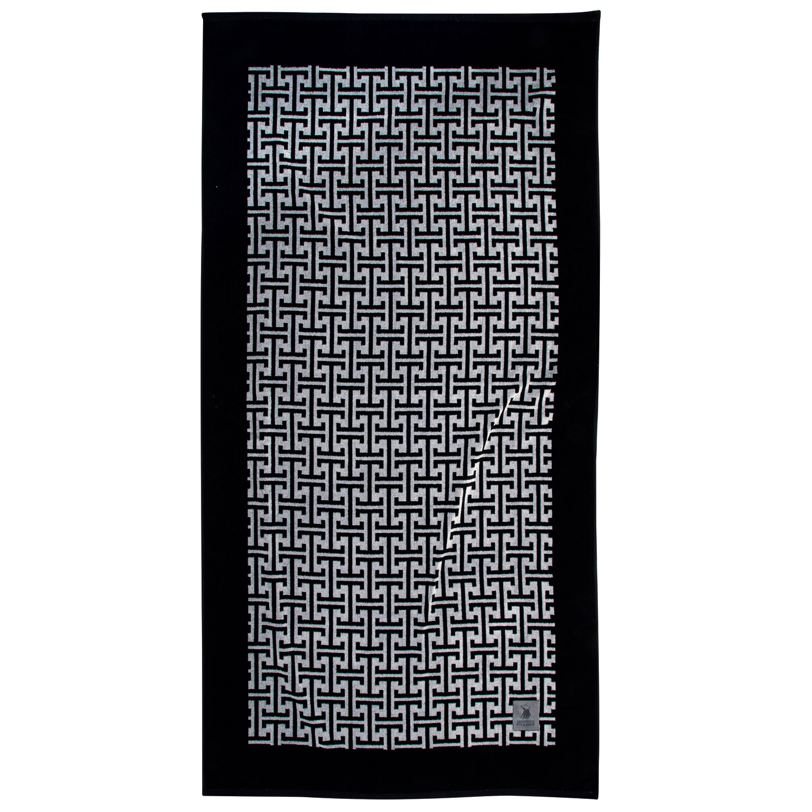 GREENWICH POLO CLUB ΠΕΤΣΕΤΑ ΘΑΛΑΣΣΗΣ 90Χ180 ESSENTIAL 4005 BLACK, GREY