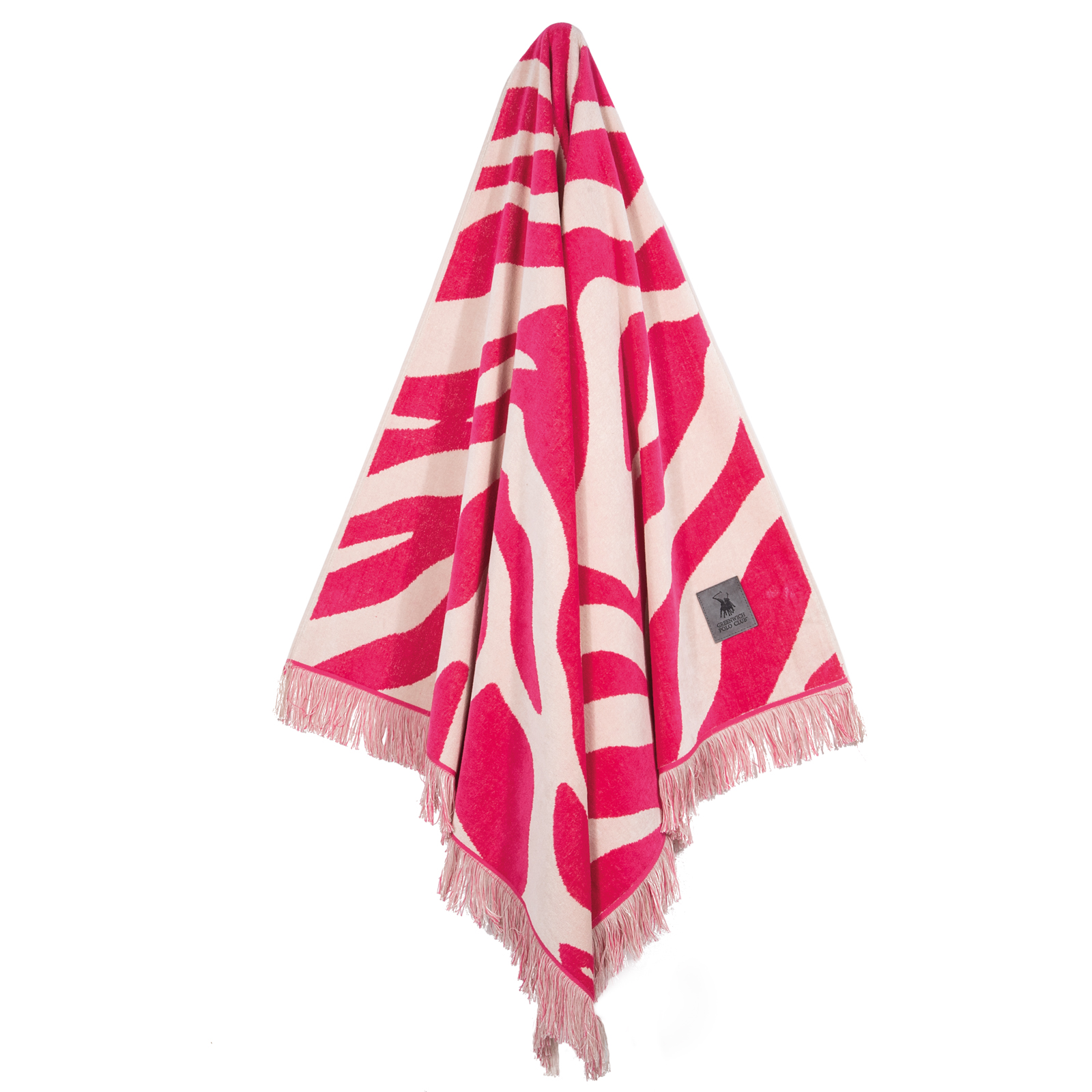 GREENWICH POLO CLUB ΠΕΤΣΕΤΑ ΘΑΛΑΣΣΗΣ 90Χ180 ESSENTIAL 5200 MAGENTA, TAUPE