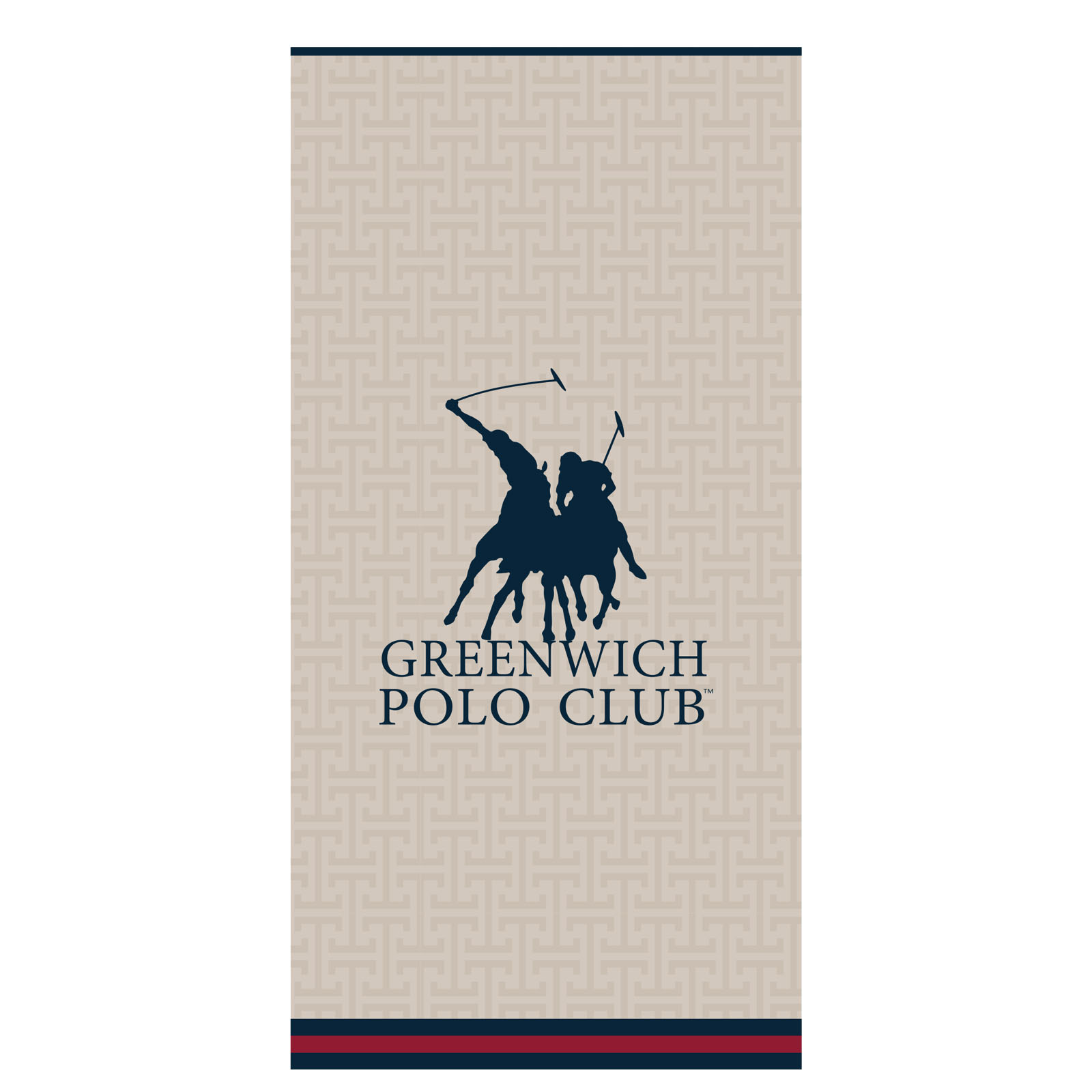GREENWICH POLO CLUB ΠΕΤΣΕΤΑ ΘΑΛΑΣΣΗΣ 90Χ180 ESSENTIAL 5226 BLUE, TAUPE