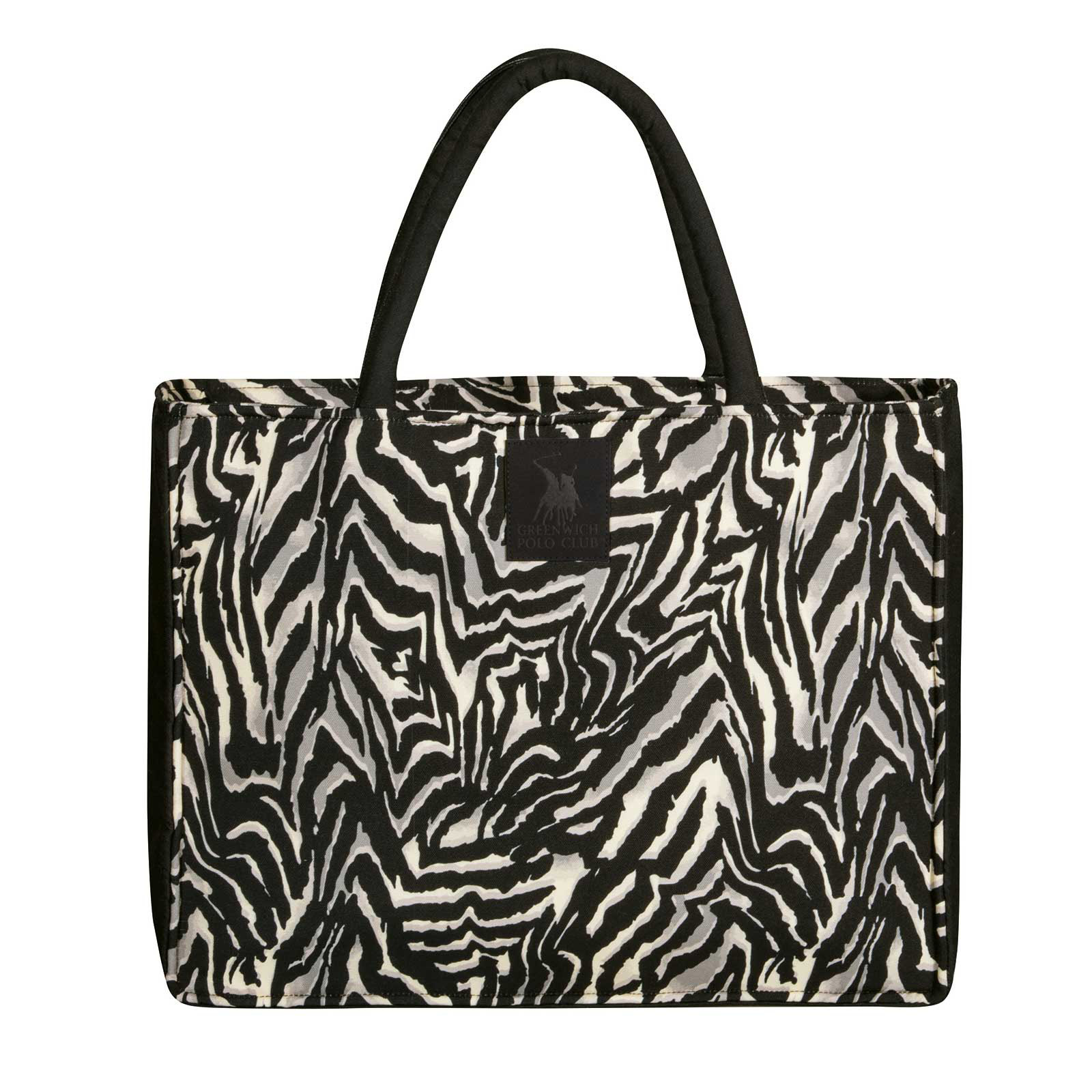 GREENWICH POLO CLUB ΤΣΑΝΤΑ ΘΑΛΑΣΣΗΣ 46X36 ESSENTIAL 4038 BLACK, TAUPE