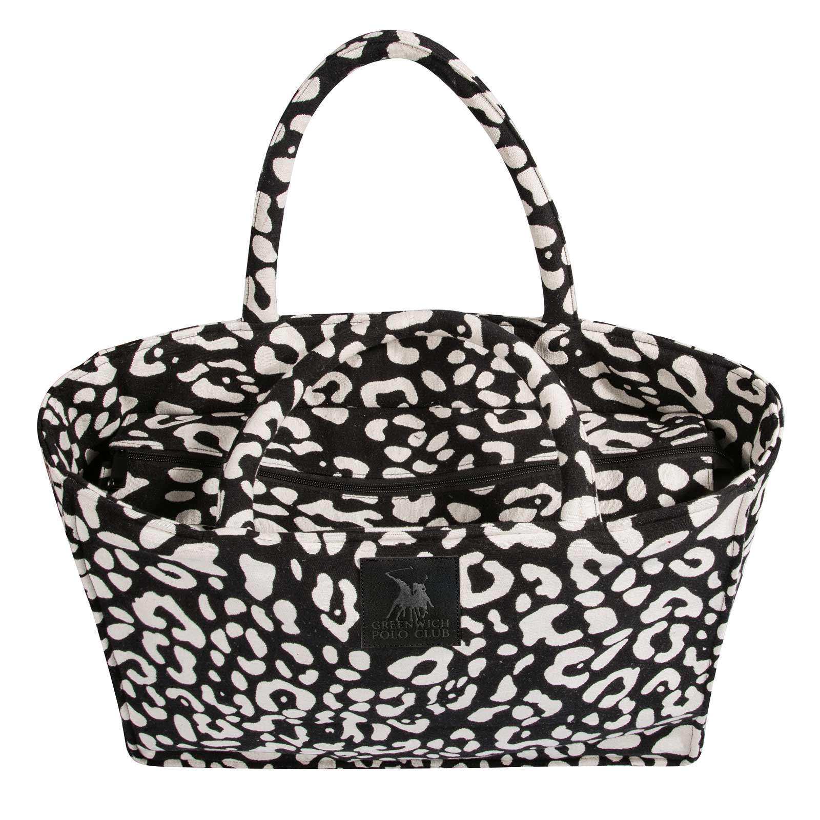 GREENWICH POLO CLUB ΤΣΑΝΤΑ ΘΑΛΑΣΣΗΣ 46X36 ESSENTIAL 4059 BLACK, TAUPE