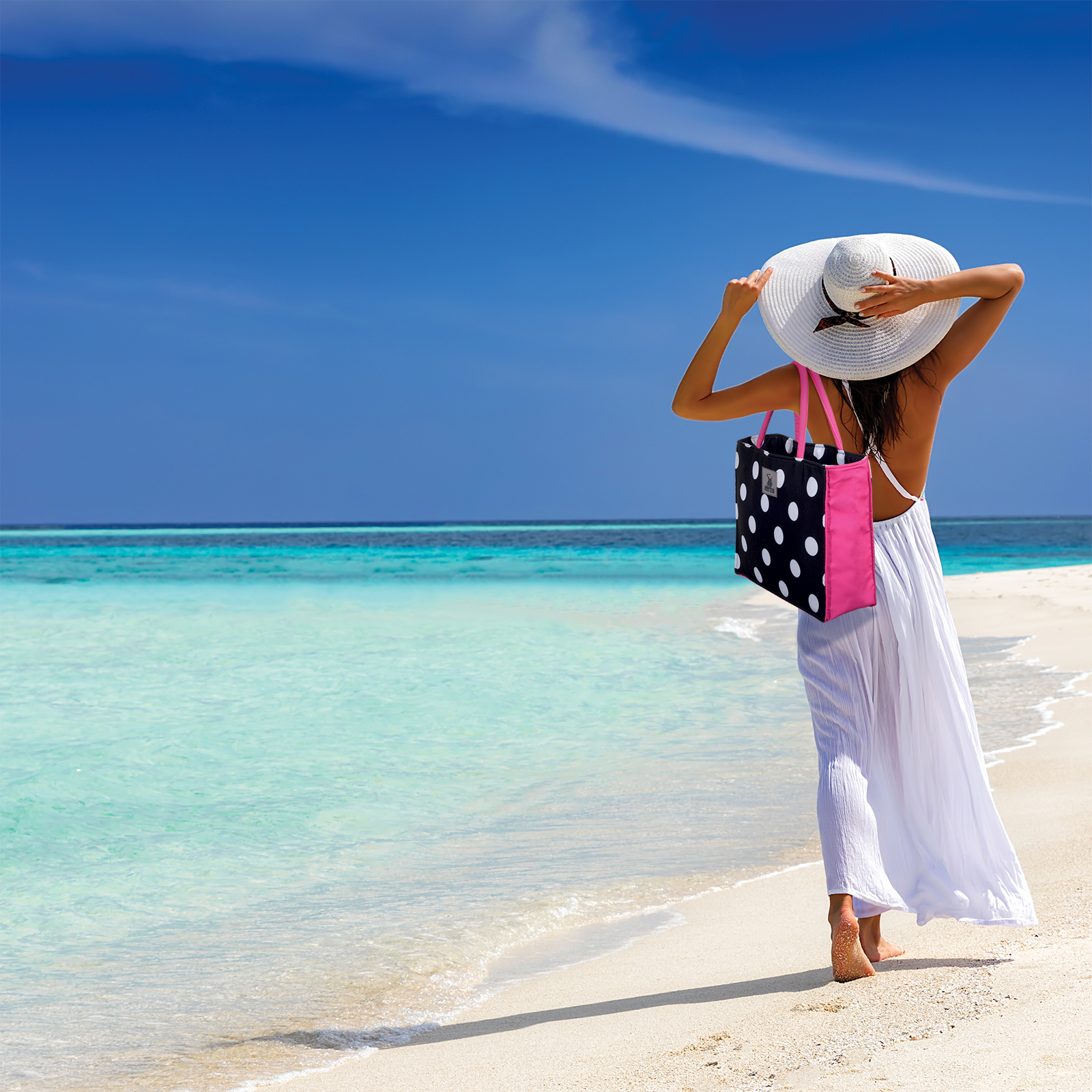 GREENWICH POLO CLUB ΤΣΑΝΤΑ ΘΑΛΑΣΣΗΣ 46X36 ESSENTIAL 4069 GREY, YELLOW