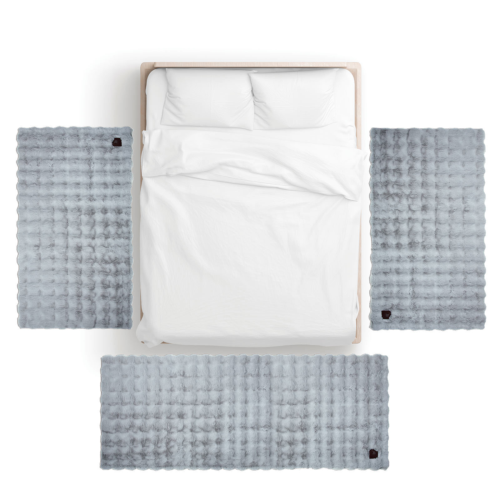 GREENWICH POLO CLUB ΧΑΛΙ 75X200 FAUX FUR 3112 GREY