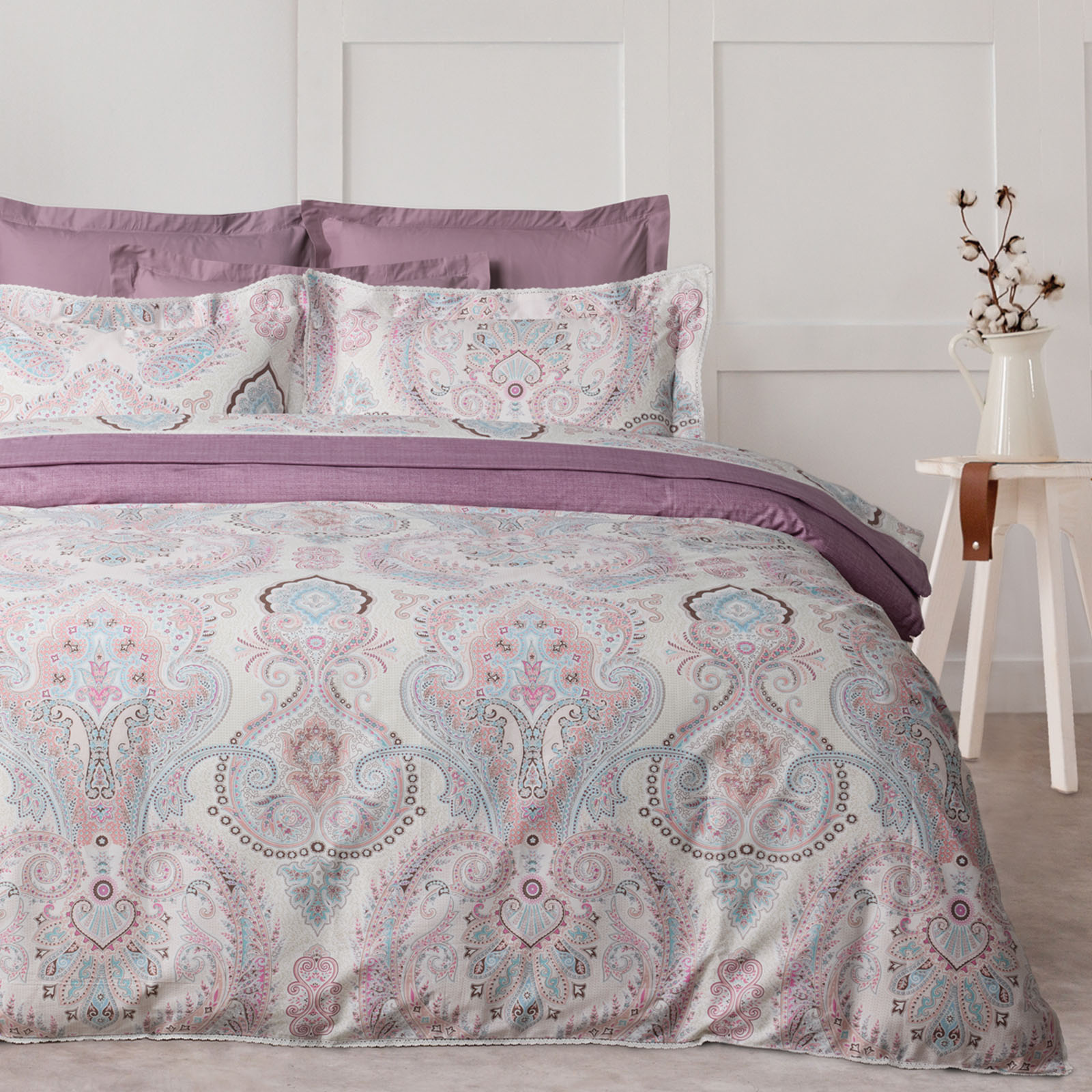 DAS HOME ΚΟΥΒΕΡΛΙ KING PRESTIGE 1713 MULTICOLOR
