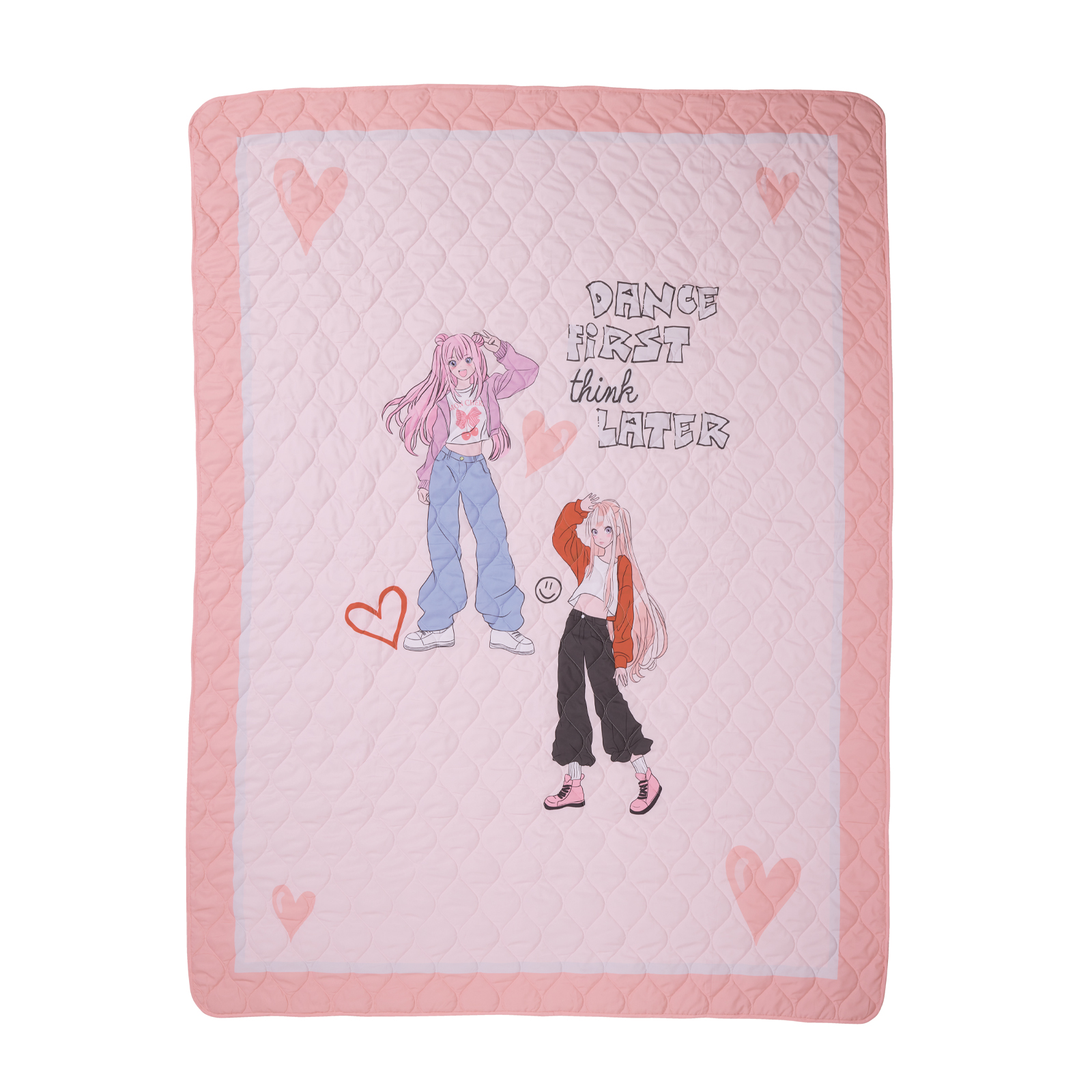 DAS KIDS ΚΟΥΒΕΡΛΙ ΜΟΝΟ 4940 GREY, PINK