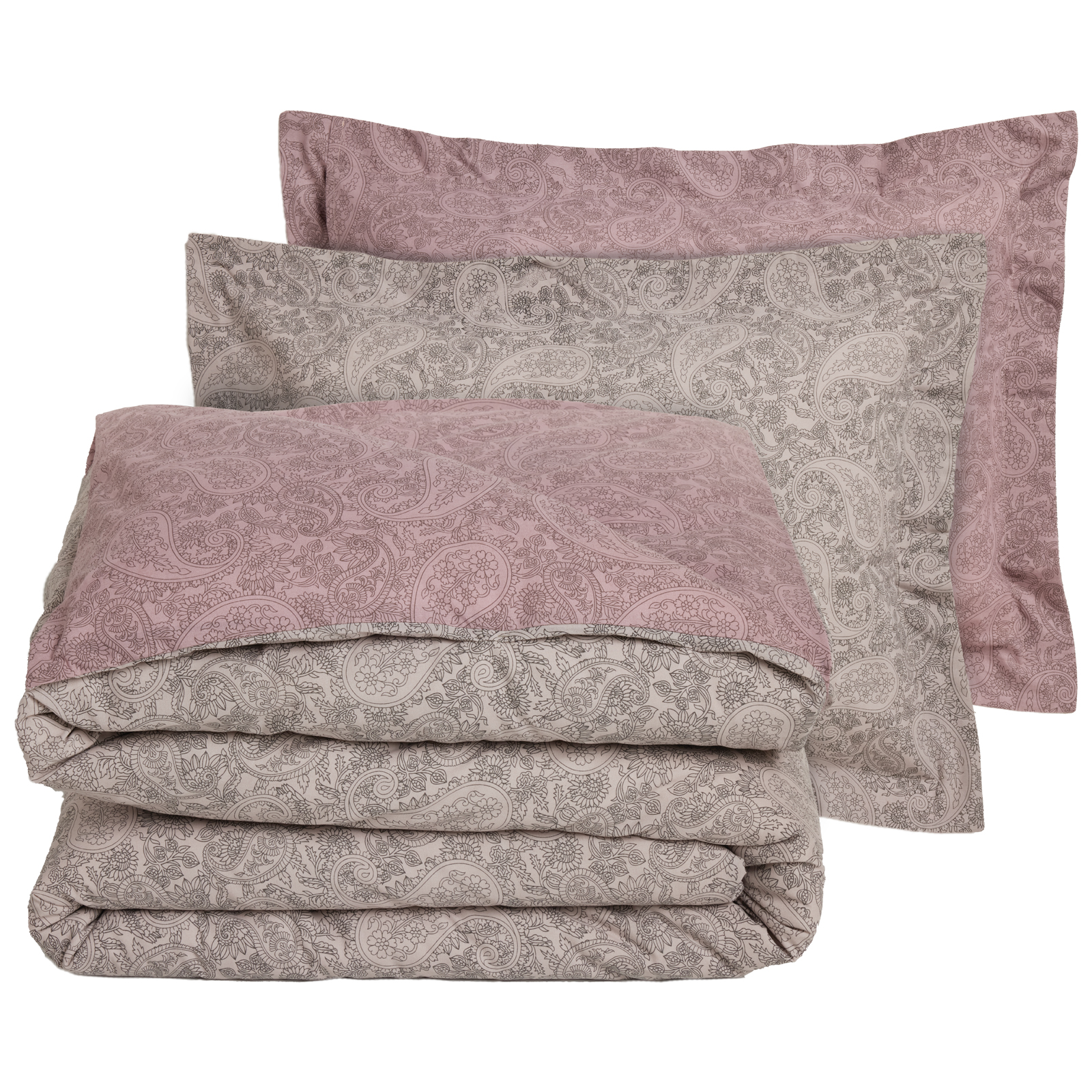 DAS HOME ΣΕΤ ΠΑΠΛΩΜΑΤΟΘΗΚΗ ΜΟΝΗ CASUAL 5438 GREY, LILAC