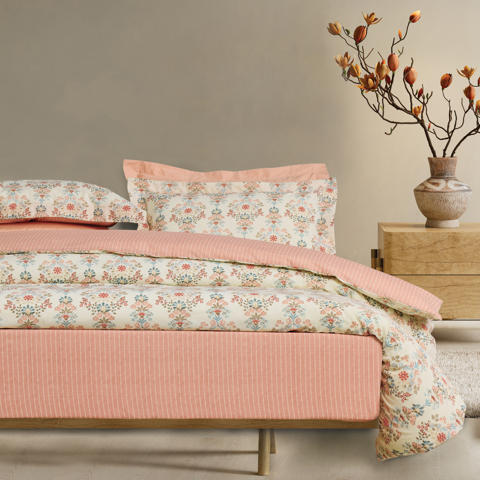 DAS HOME ΣΕΤ ΠΑΠΛΩΜΑΤΟΘΗΚΗ ΜΟΝΗ CASUAL 5455 MULTICOLOR