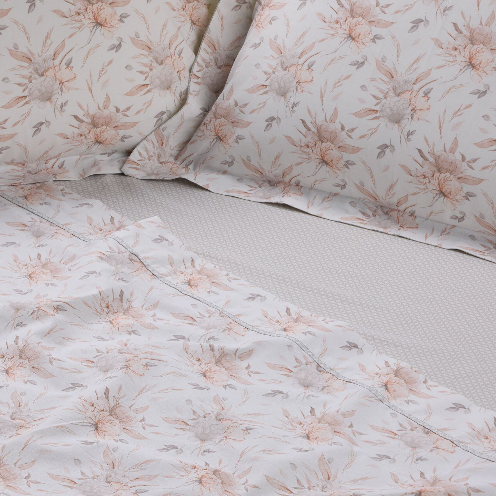 DAS HOME ΣΕΤ ΠΑΠΛΩΜΑΤΟΘΗΚΗ ΥΠΕΡΔΙΠΛΗ DAILY 3181 CREAM, GREY
