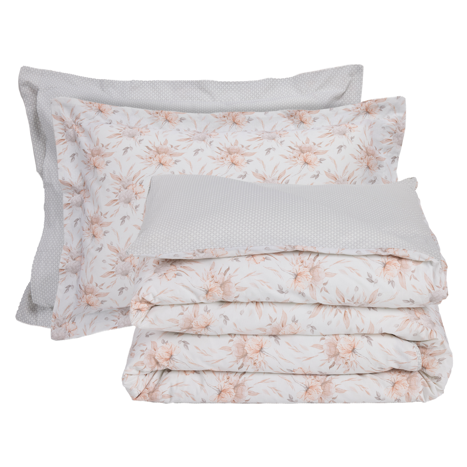 DAS HOME ΣΕΤ ΠΑΠΛΩΜΑΤΟΘΗΚΗ ΥΠΕΡΔΙΠΛΗ DAILY 3181 CREAM, GREY