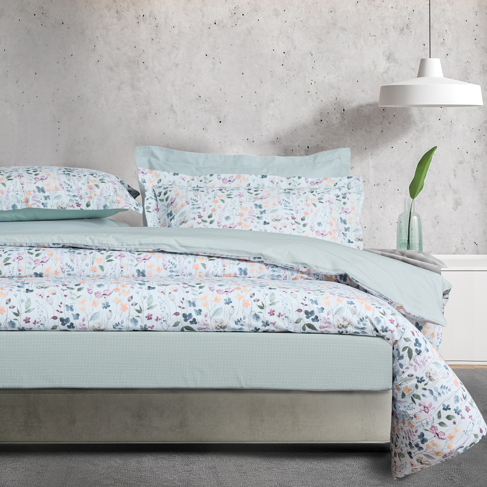 DAS HOME ΣΕΤ ΠΑΠΛΩΜΑΤΟΘΗΚΗ ΥΠΕΡΔΙΠΛΗ CASUAL 5453 MULTICOLOR