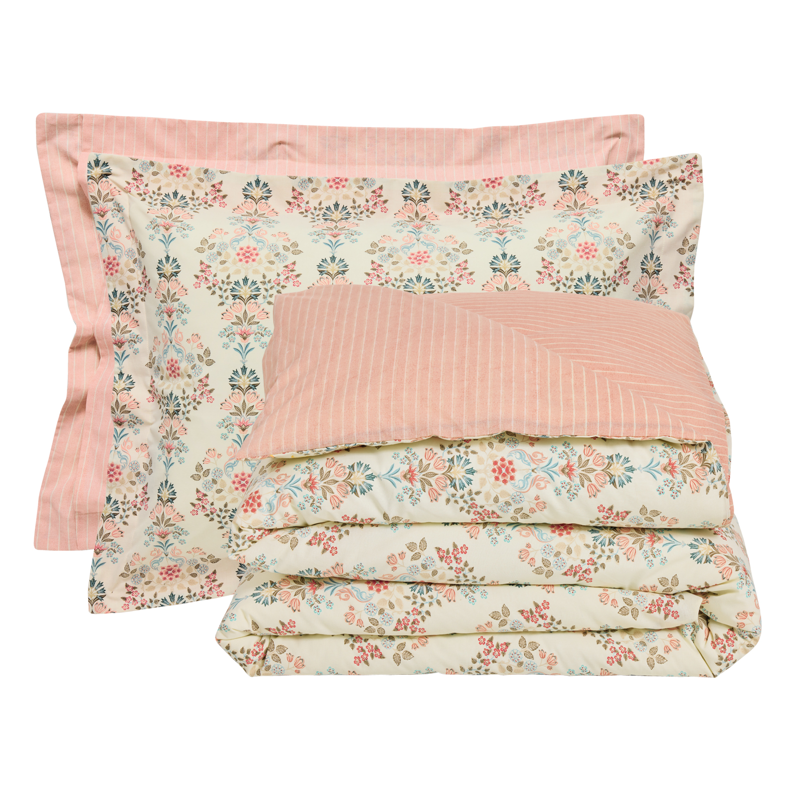 DAS HOME ΣΕΤ ΠΑΠΛΩΜΑΤΟΘΗΚΗ ΥΠΕΡΔΙΠΛΗ CASUAL 5455 MULTICOLOR