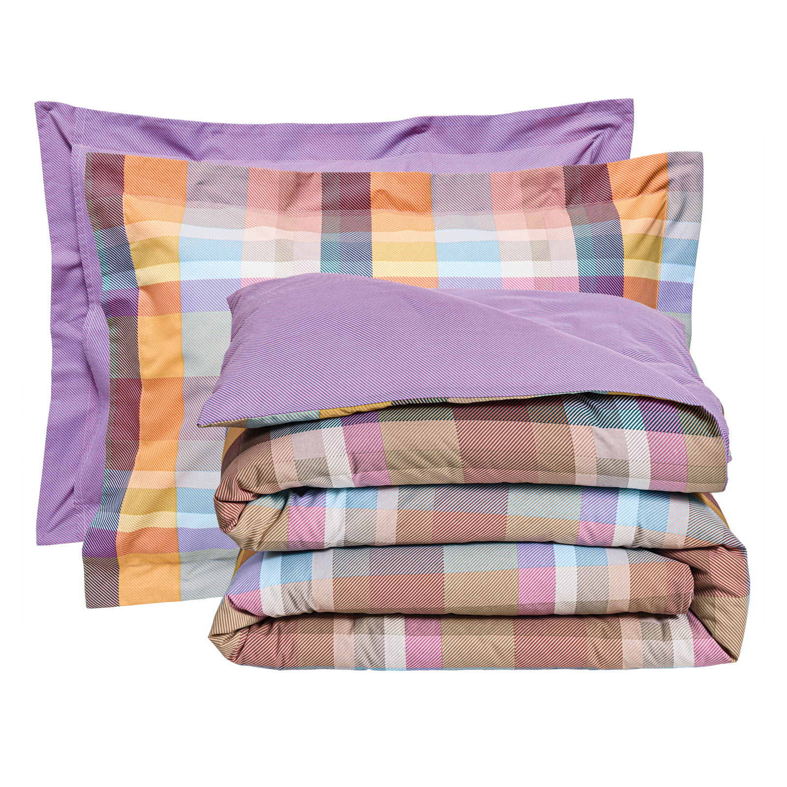 DAS HOME ΣΕΤ ΠΑΠΛΩΜΑΤΟΘΗΚΗ ΥΠΕΡΔΙΠΛΗ CASUAL 5456 MULTICOLOR