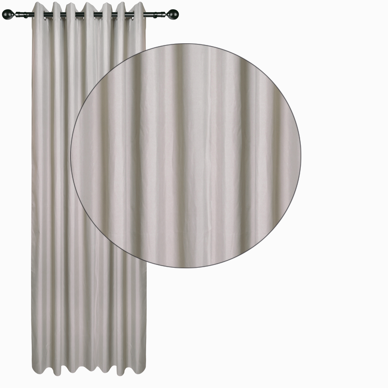 DAS HOME ΚΟΥΡΤΙΝΑ ΜΕ ΚΡΙΚΟΥΣ 140Χ270 2254 ΣΠΑΓΓΙ