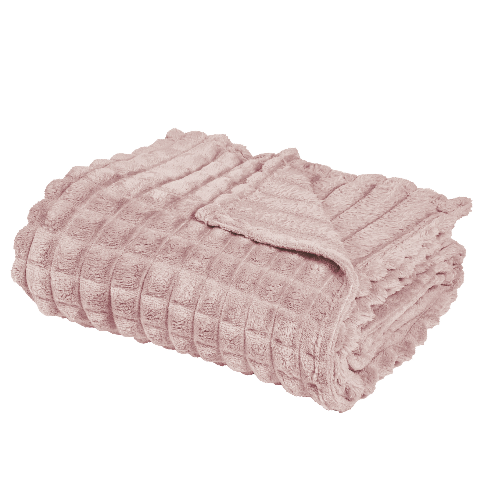 DAS HOME ΚΟΥΒΕΡΤΑ ΚΑΝΑΠΕ FLEECE 1388 NUDE