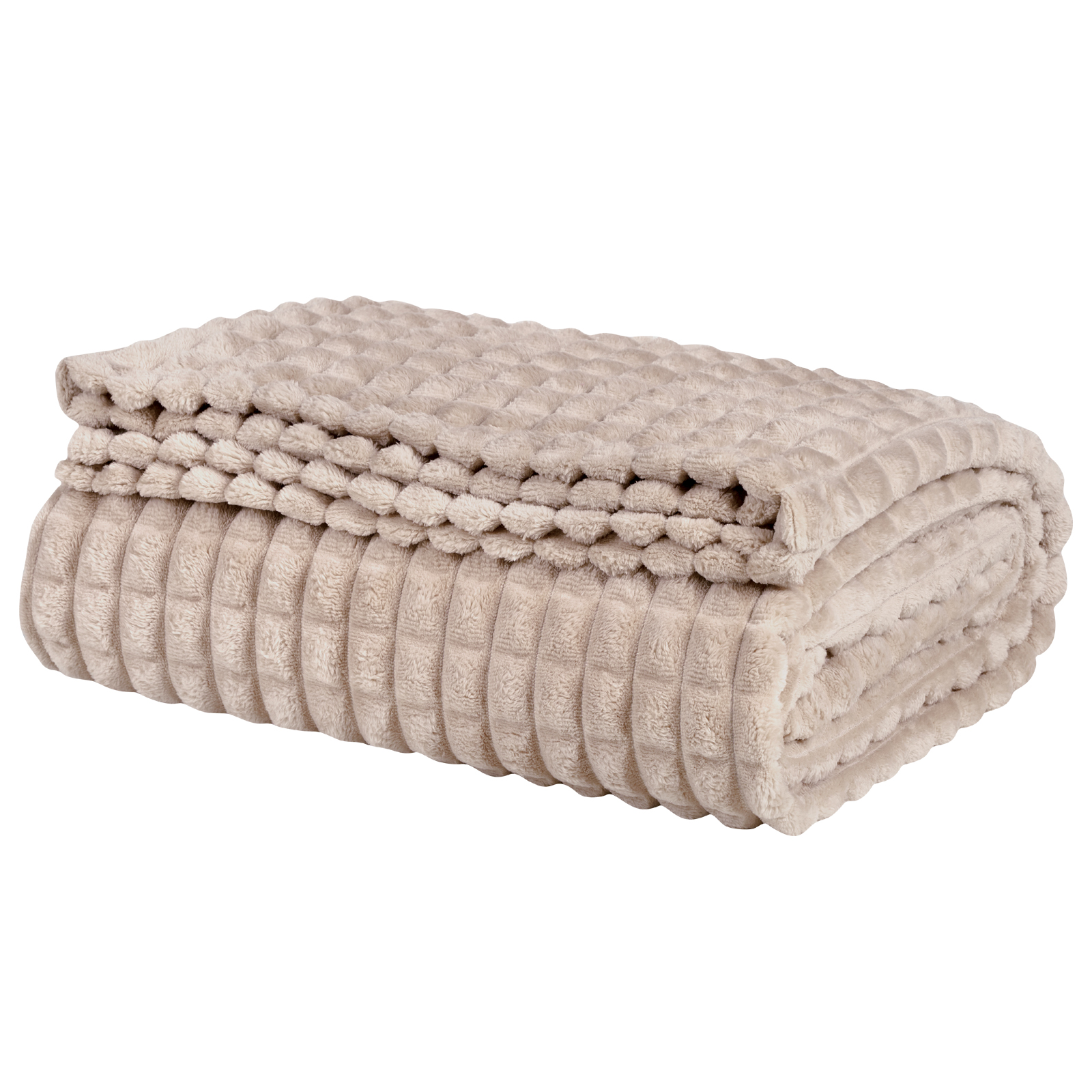 DAS HOME ΚΟΥΒΕΡΤΑ FLEECE 220Χ240 1357 TAUPE