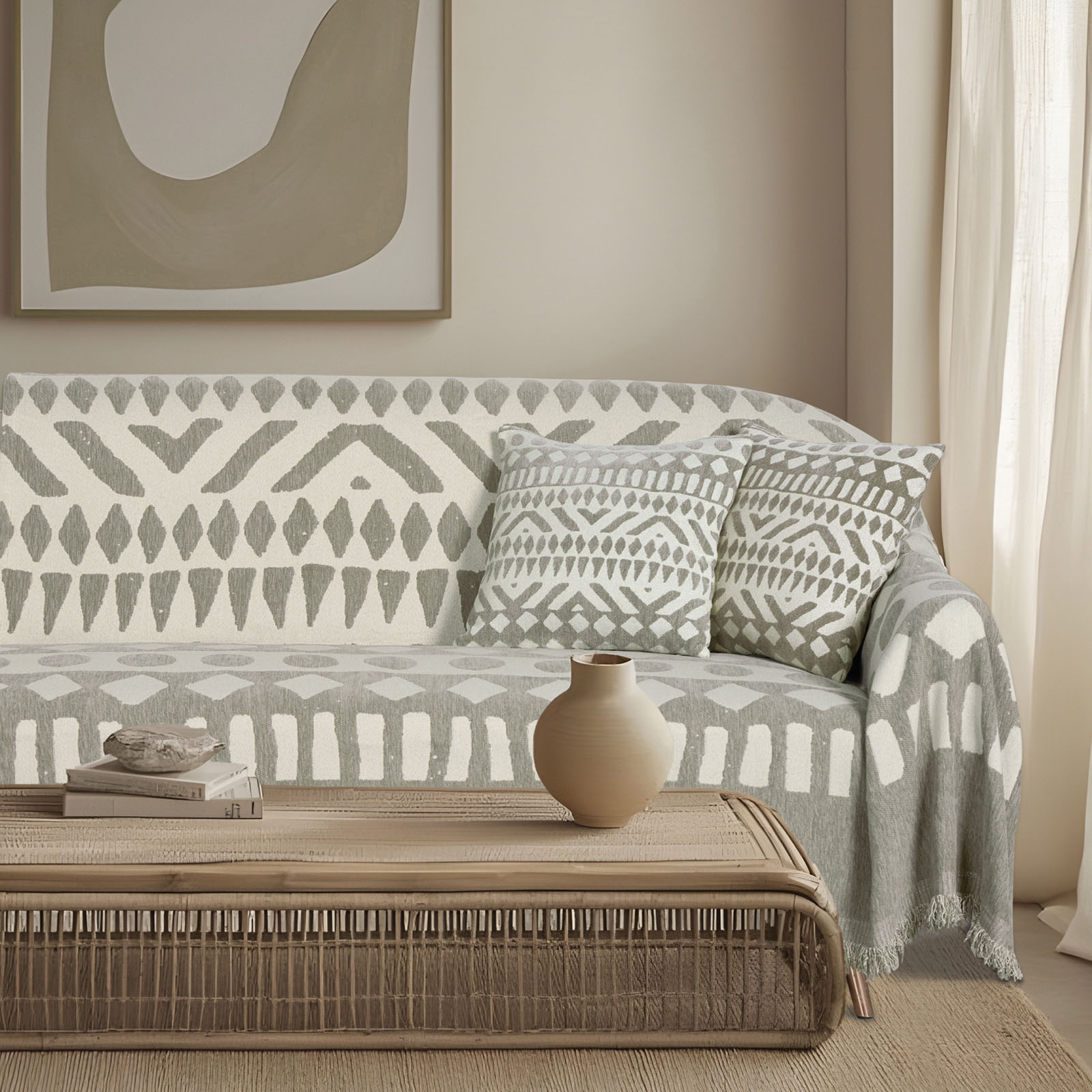 DAS HOME ΡΙΧΤΑΡΙ 180Χ300 0276 CREAM, TAUPE