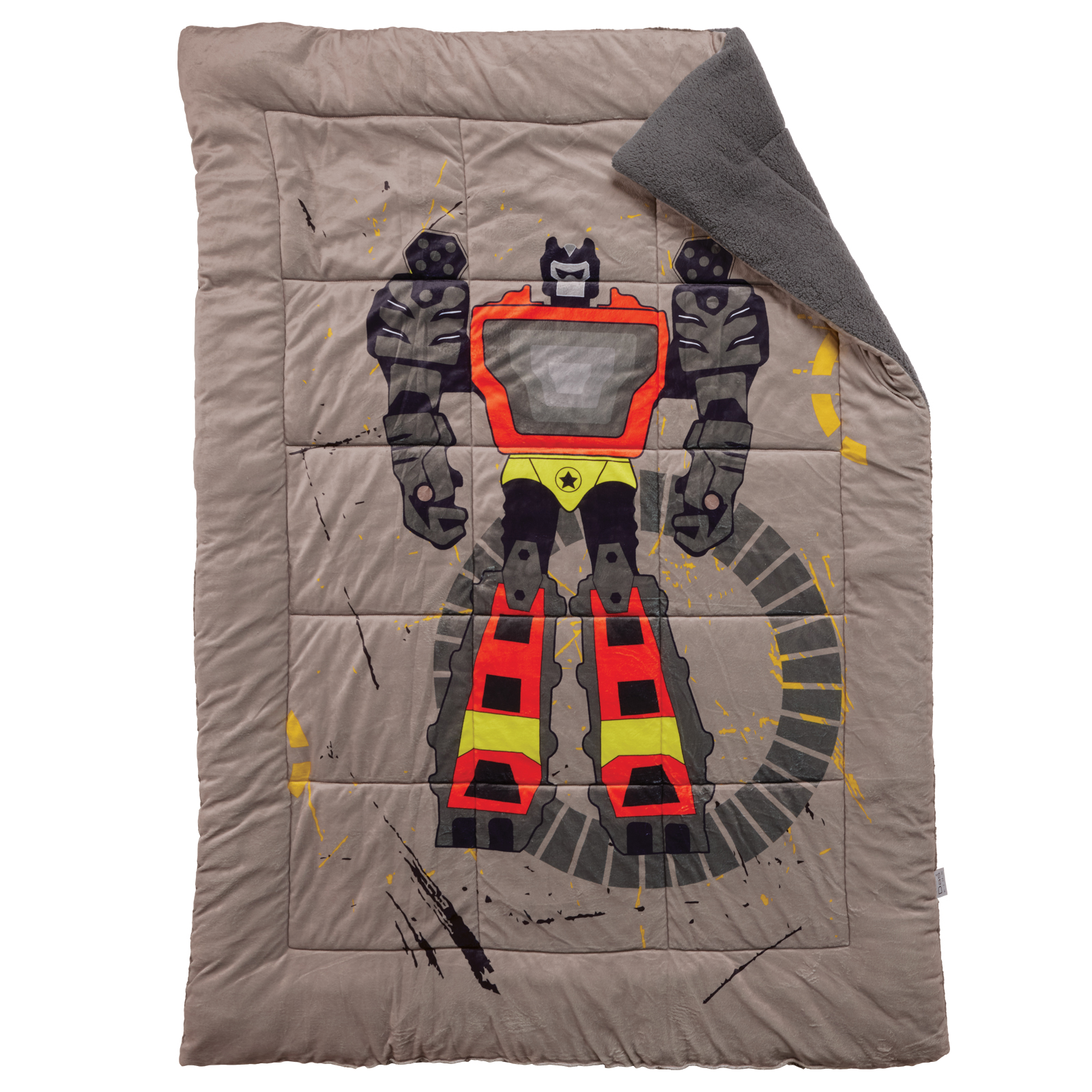 DAS KIDS ΚΟΥΒΕΡΤΟΠΑΠΛΩΜΑ 160Χ220 4974 GREY