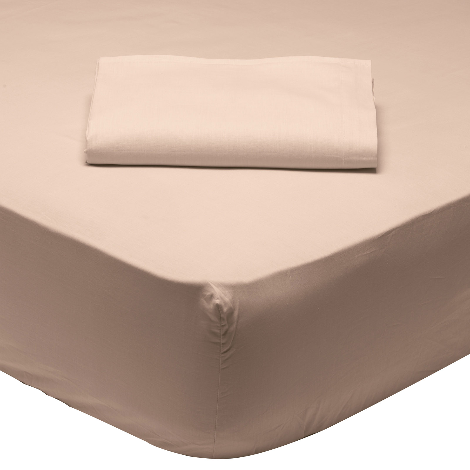 Σεντόνι Μεμονωμένο Ημίδιπλο Με Λάστιχο 120x200+35 Das Home 1002 Μπέζ