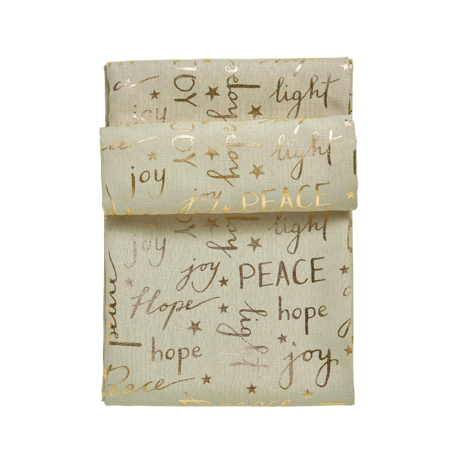 DAS HOME CHRISTMAS ΤΡΑΠΕΖΟΜΑΝΤΗΛΟ 140Χ180 0715 ΜΠΕΖ, ΧΡΥΣΟ