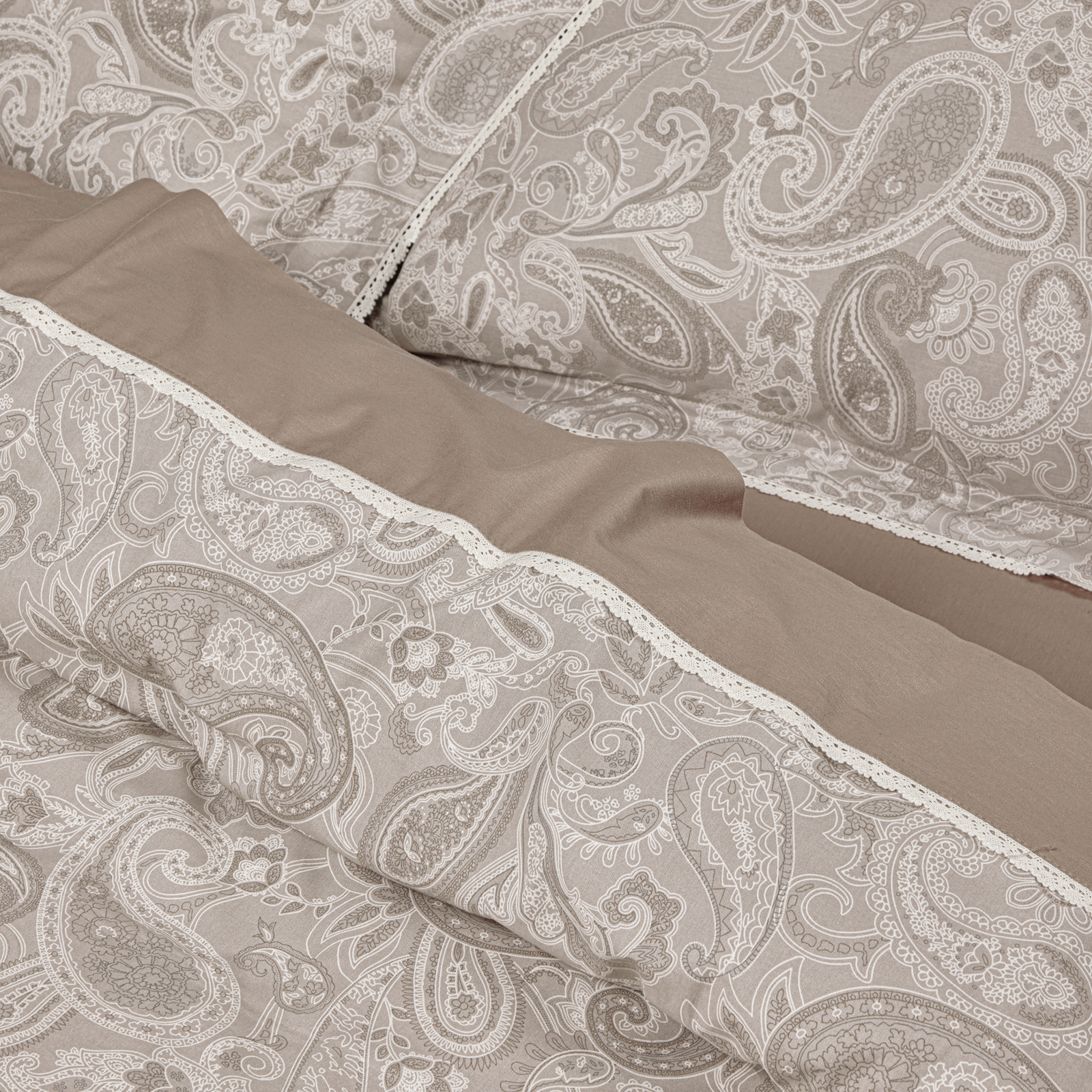 DAS HOME ΣΕΝΤΟΝΙΑ ΣΕΤ KING PRESTIGE 1731 TAUPE