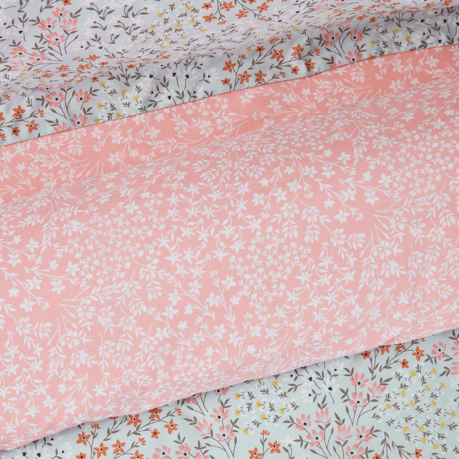 DAS HOME ΣΕΤ ΣΕΝΤΟΝΙΑ ΜΟΝΑ ΜΕ ΛΑΣΤΙΧΟ CASUAL 5428 MINT, ROSE
