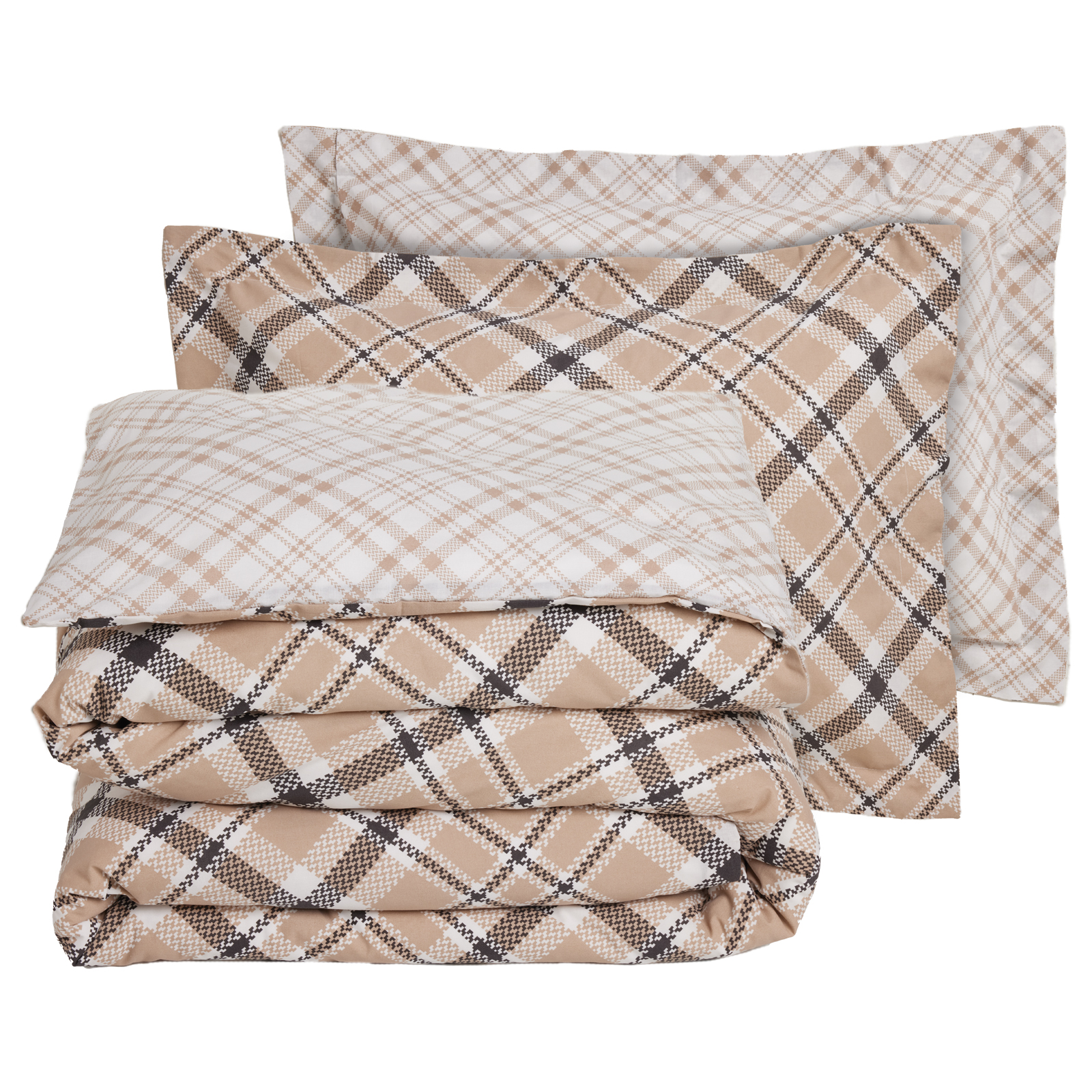 DAS HOME ΣΕΤ ΣΕΝΤΟΝΙΑ ΥΠΕΡΔΙΠΛΑ ΜΕ ΛΑΣΤΙΧΟ CASUAL 5435 BEIGE, BLACK